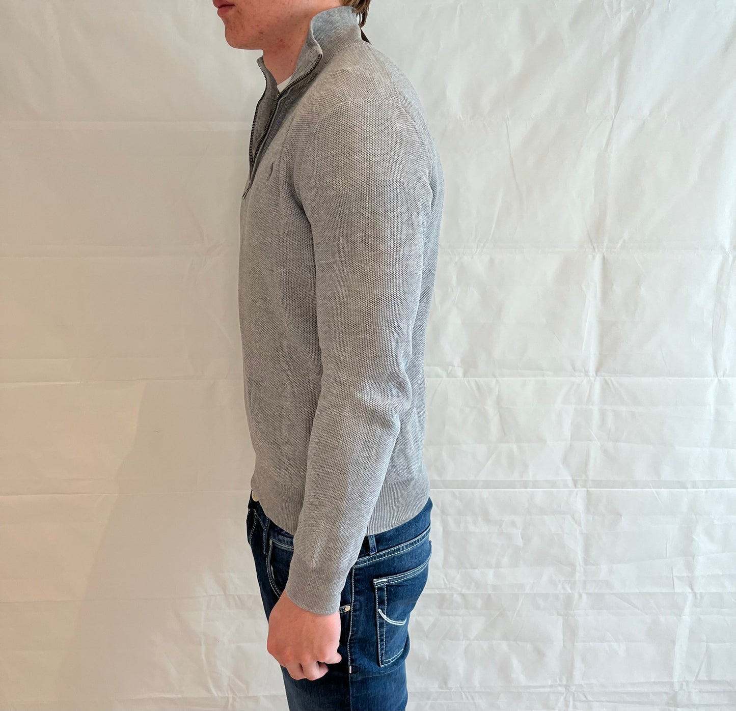 Polo Ralph Lauren Half Zip Grey Men's