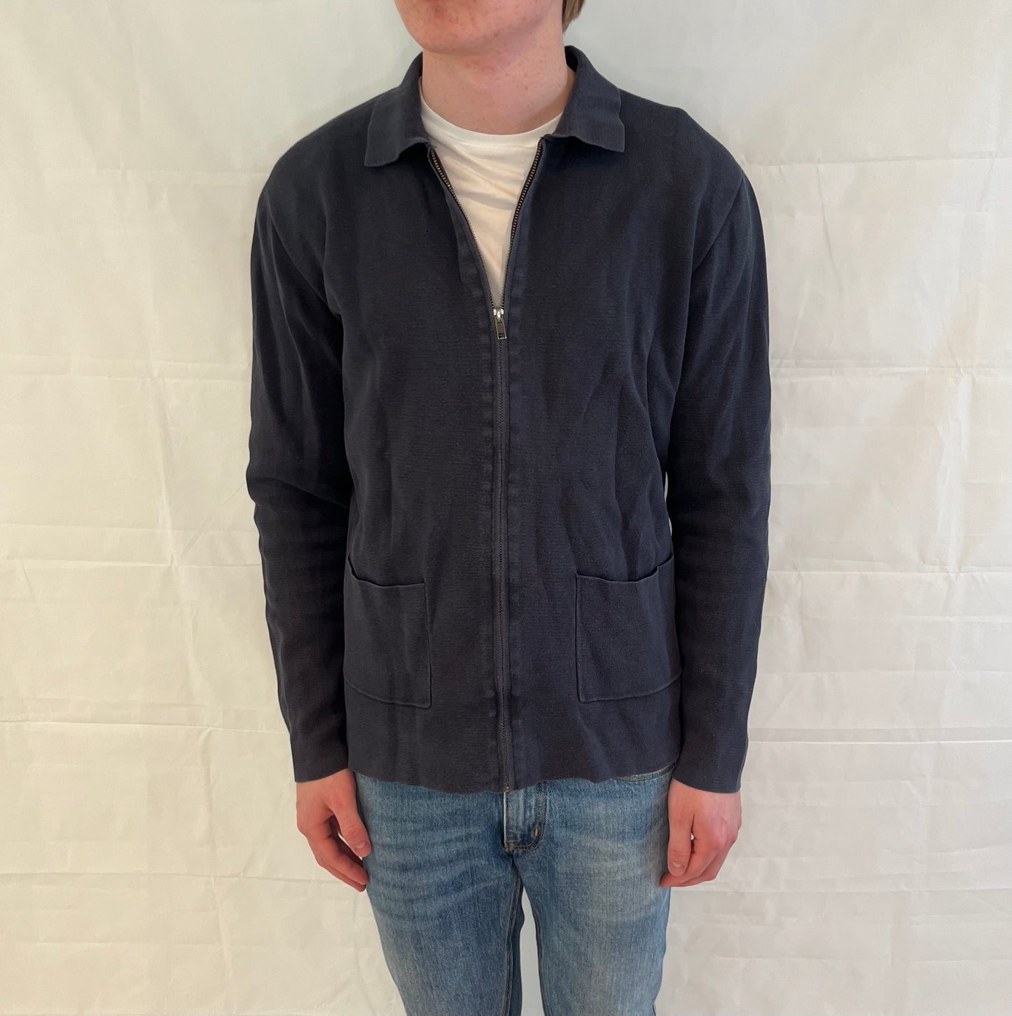 John Henric Overshirt Blue Men's