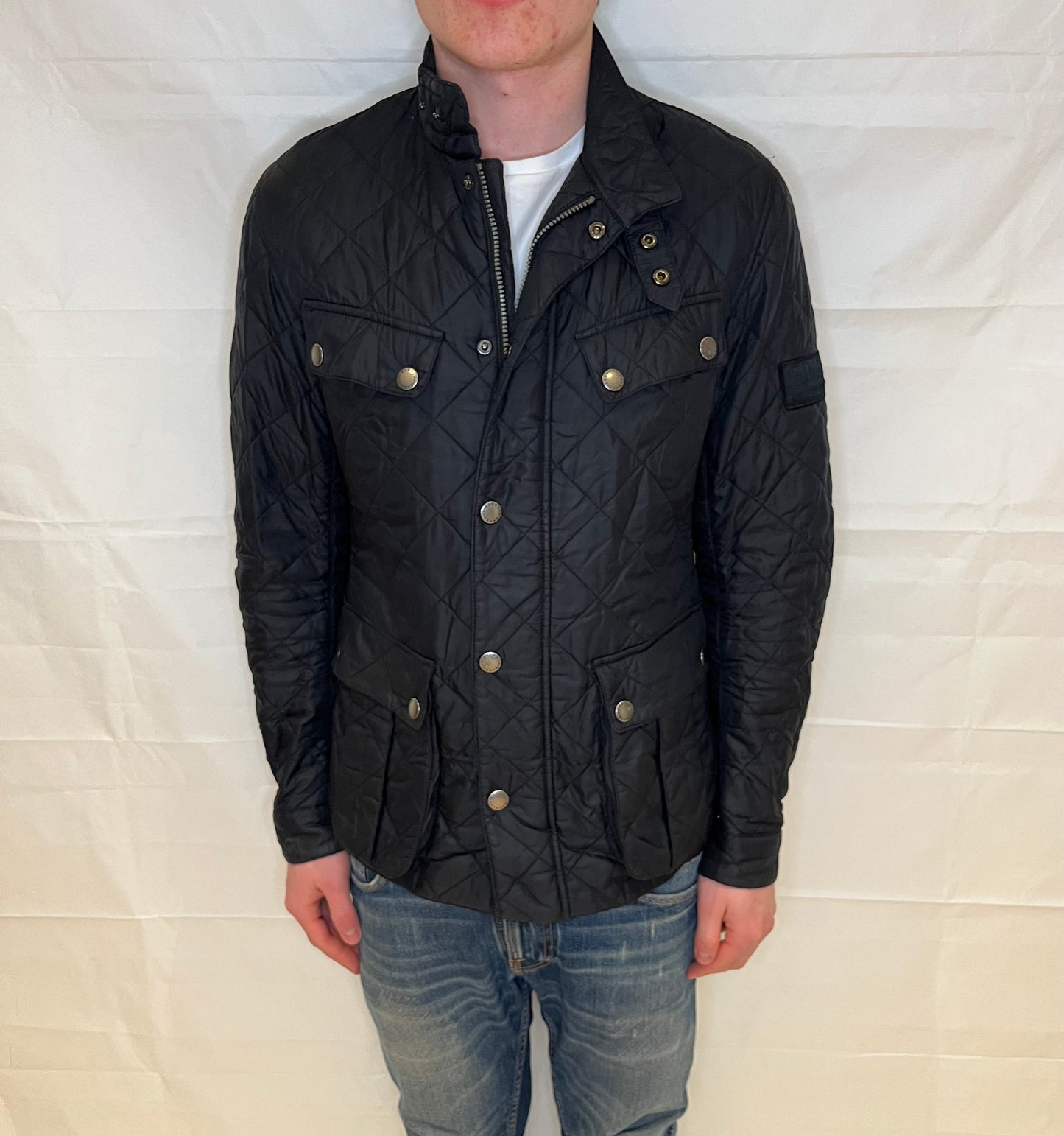 Barbour Jacket Blue Men's