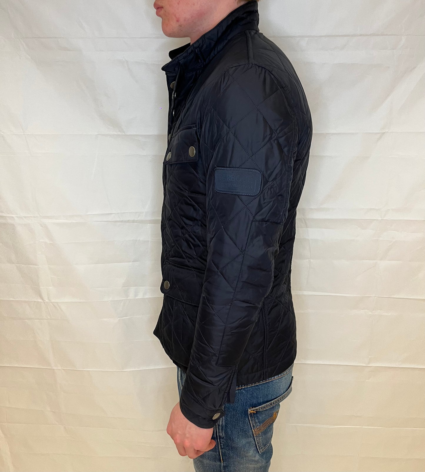 Barbour Jacket Blue Men's
