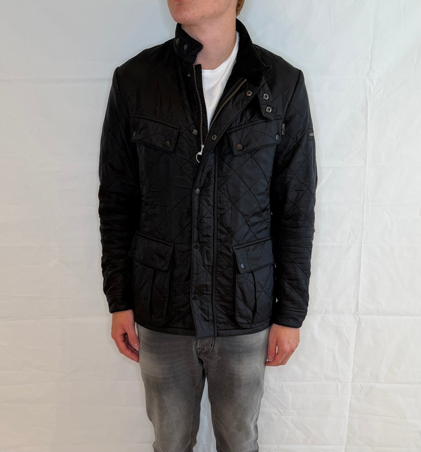 Barbour Jacket Black Men's