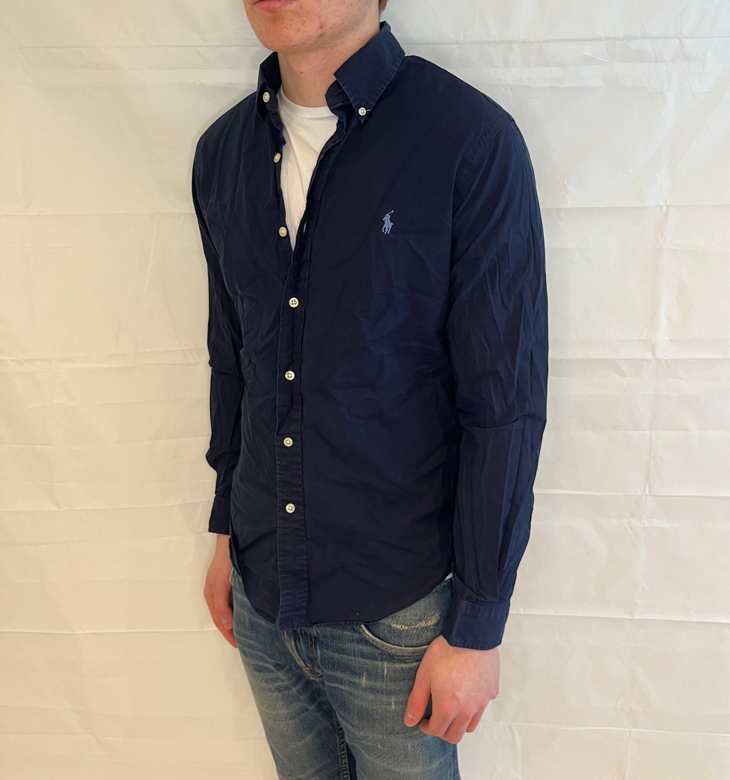 Polo Ralph Lauren Slim Fit Shirt Blue Men's