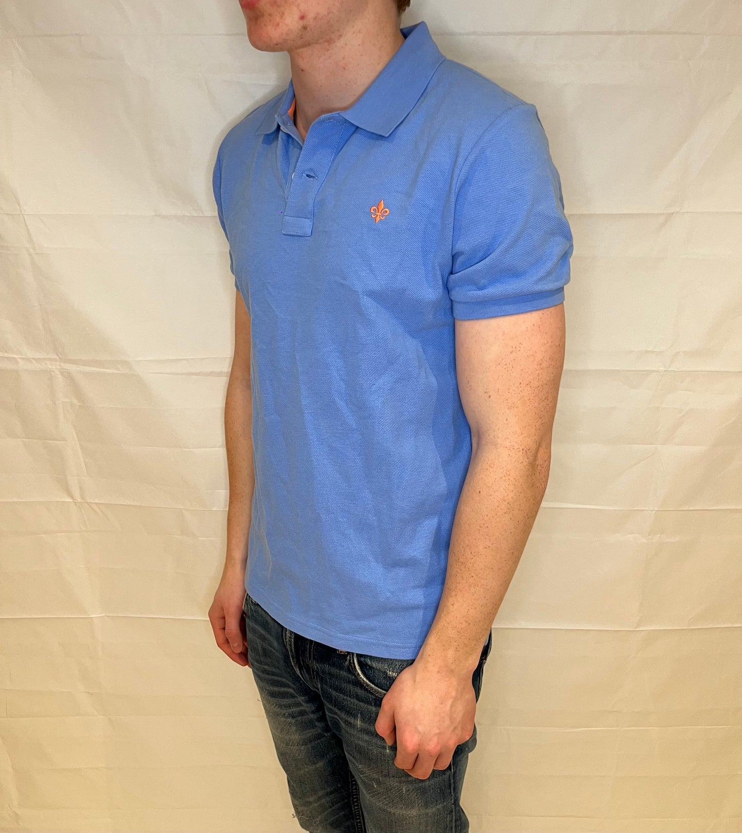 Morris Polo Light Blue Men's
