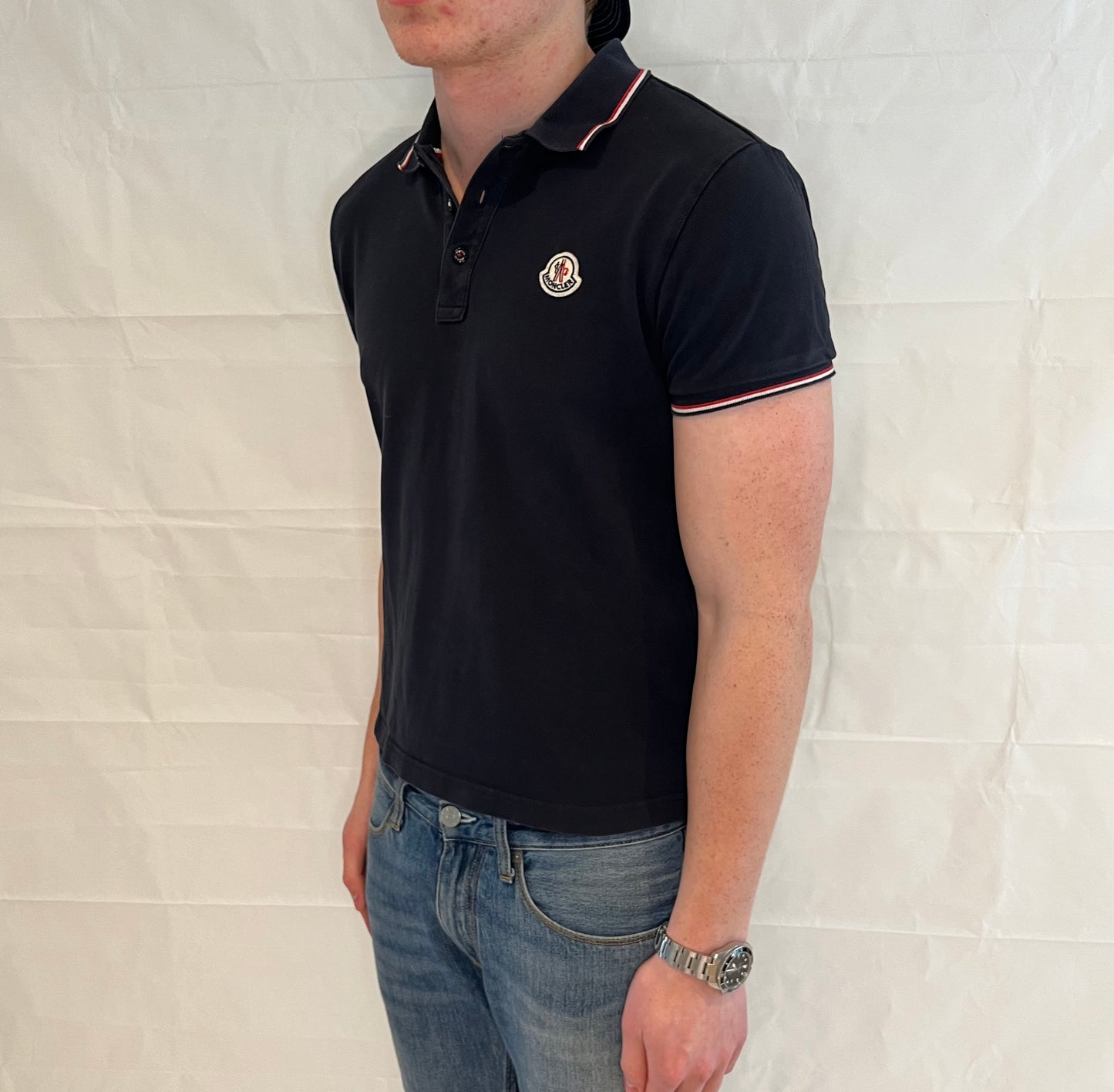 Moncler Polo Men's Blue