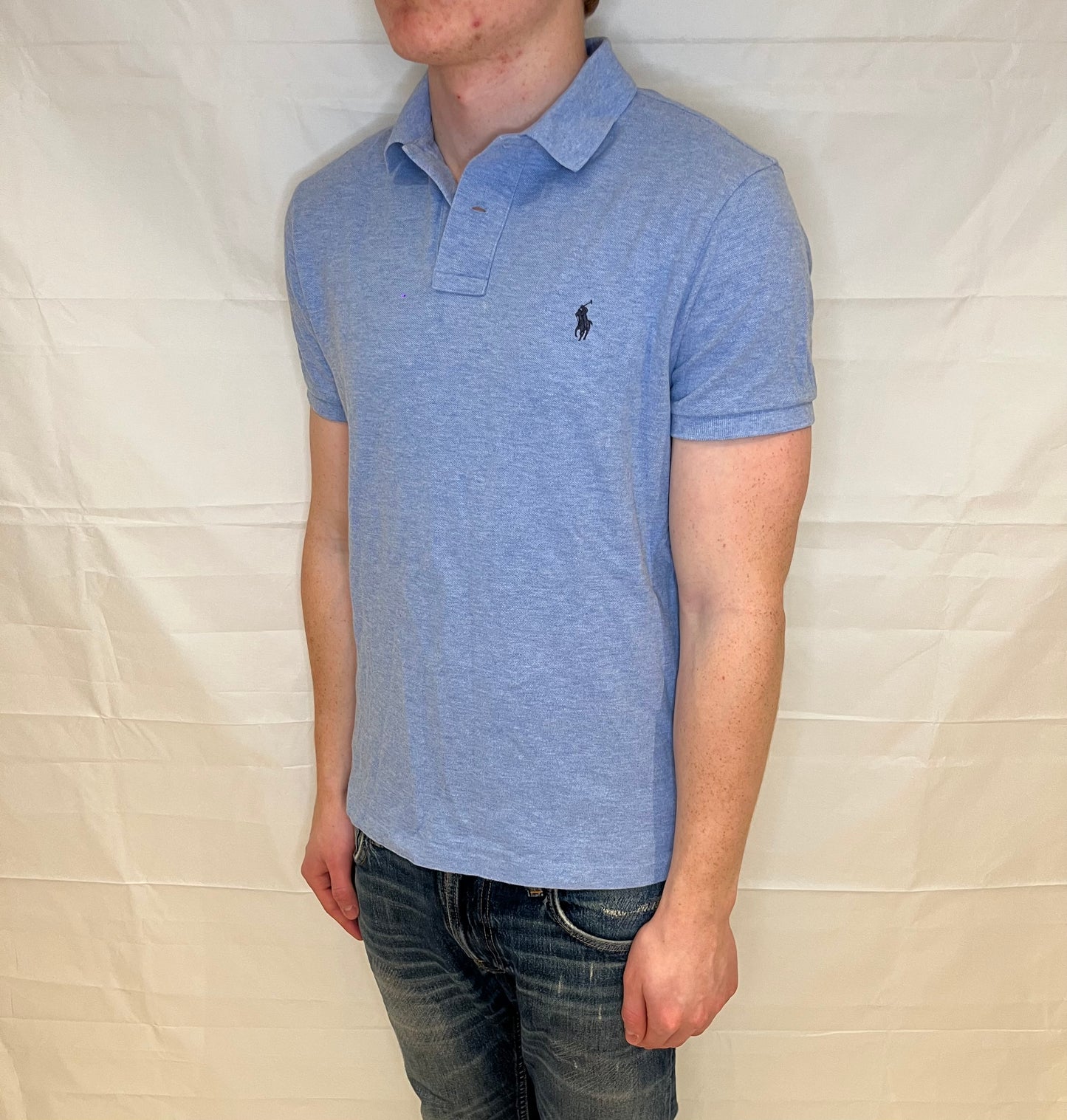 Polo Ralph Lauren Slim Fit Polo Light Blue Men's