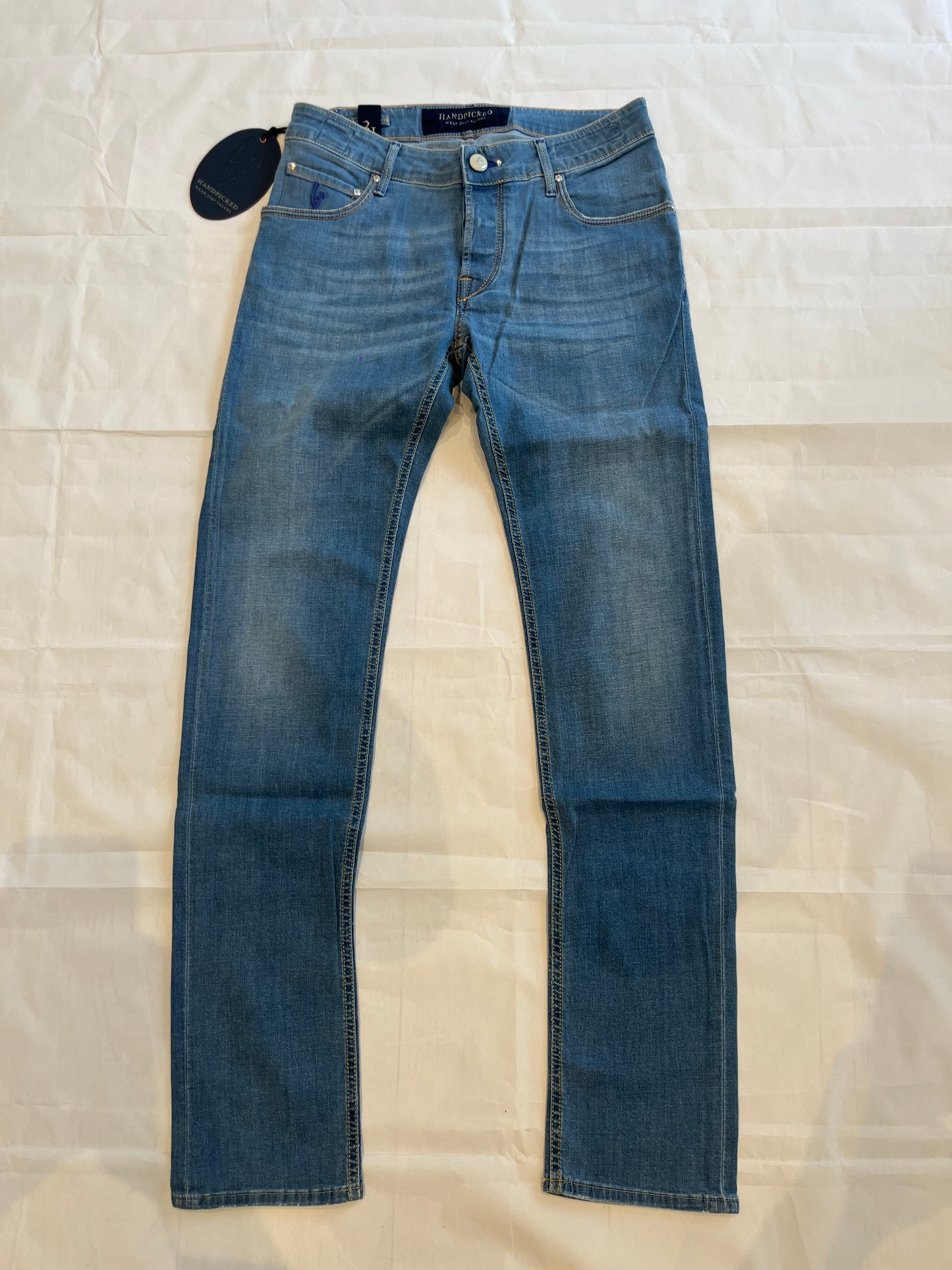 Handpicked Slim Fit Orvieto Jeans Light Blue Men's