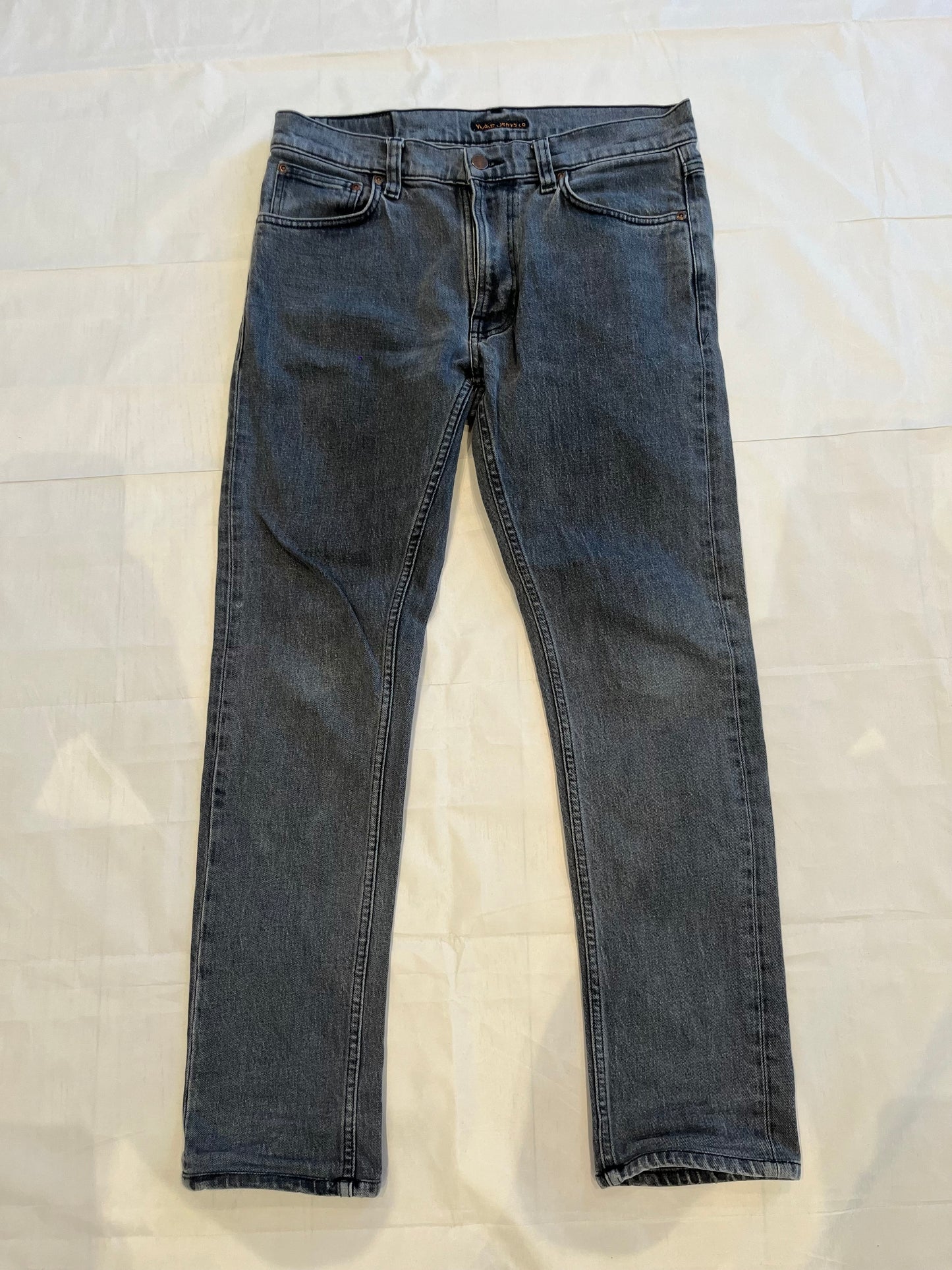 Nudie Lean Dean Jeans Grey Men's