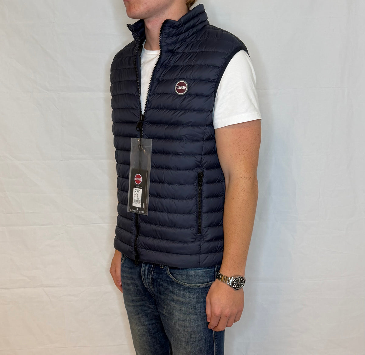 Colmar Vest Blue Men's