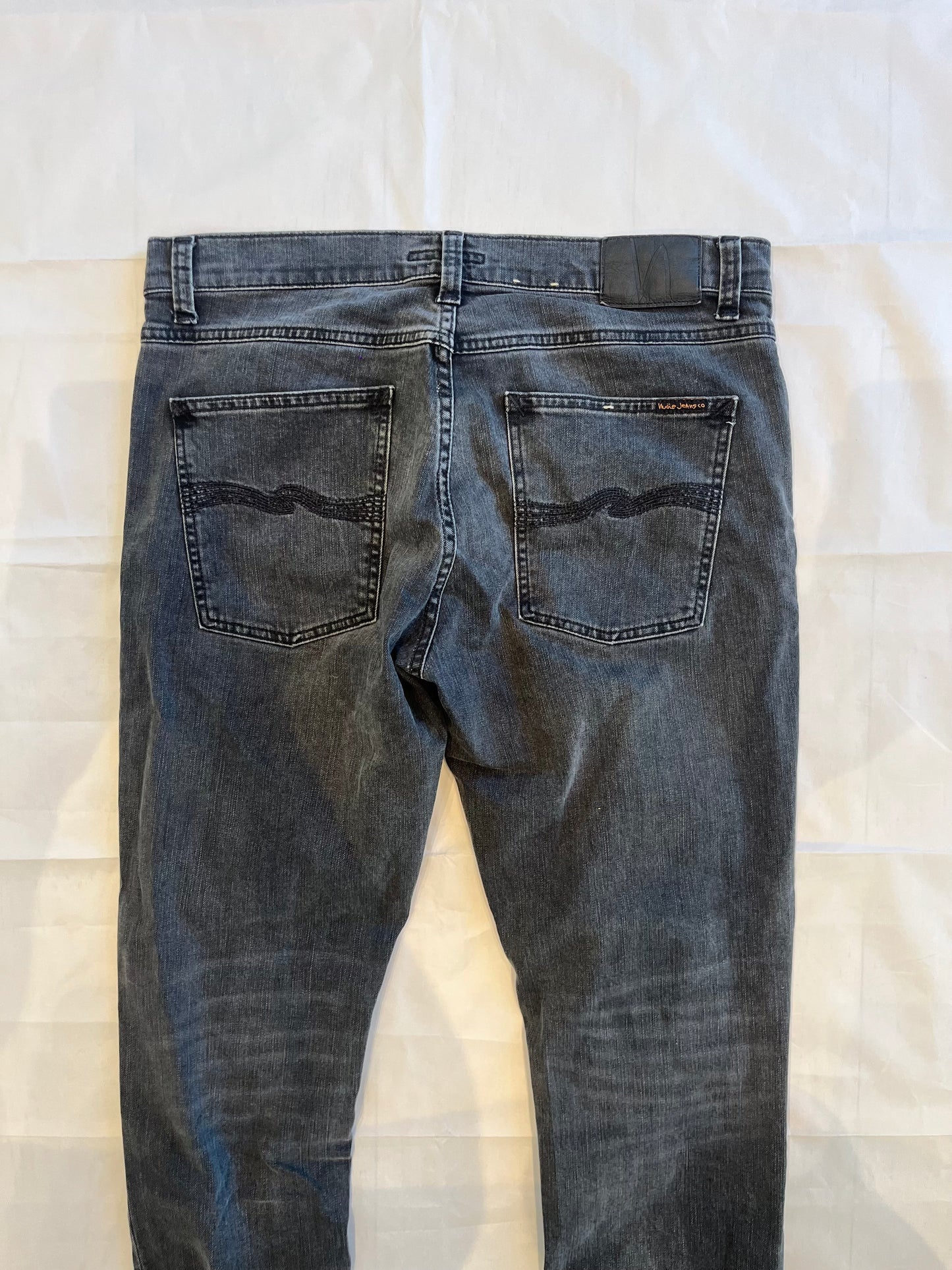 Nudie Lean Dean Jeans Grey Men's