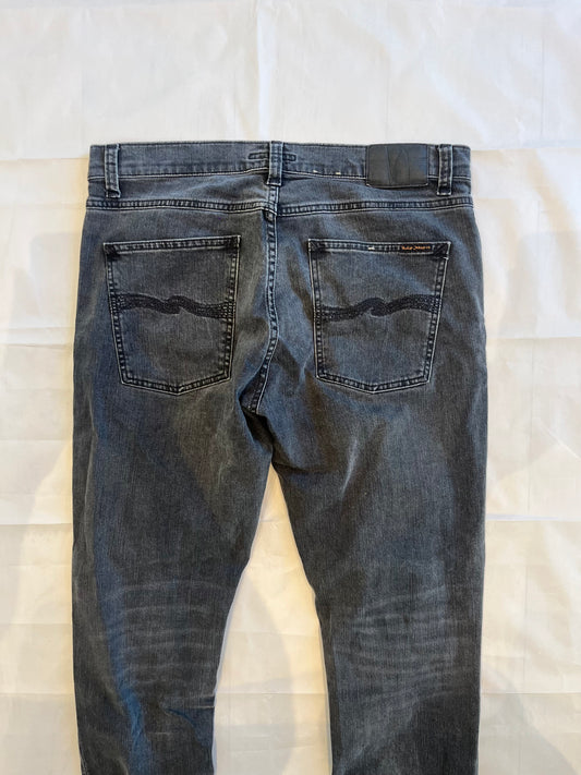Nudie Lean Dean Jeans Grey Men's