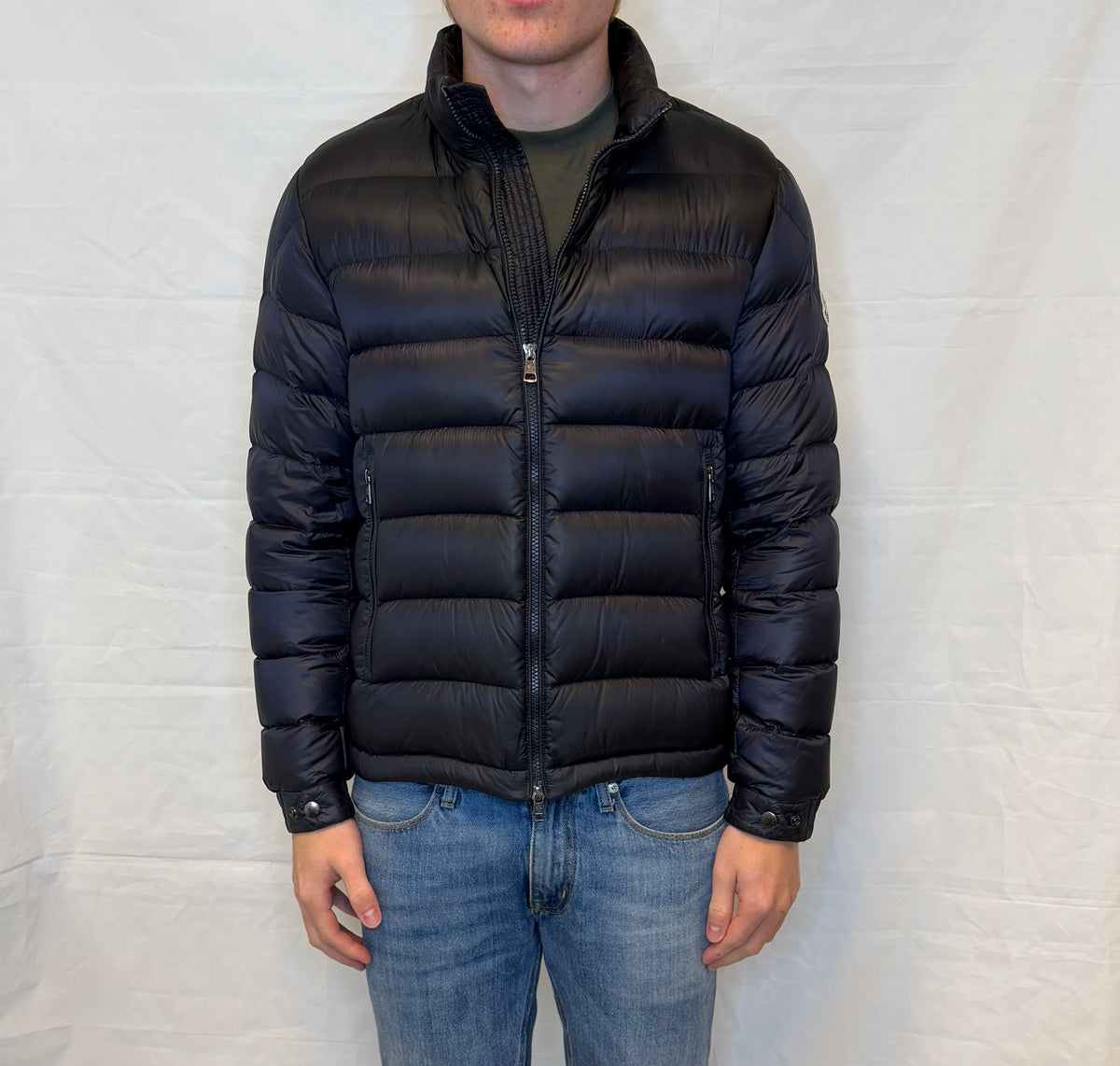 Moncler Jacket Navy Men's