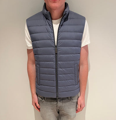 Herno Vest Light Blue Men's