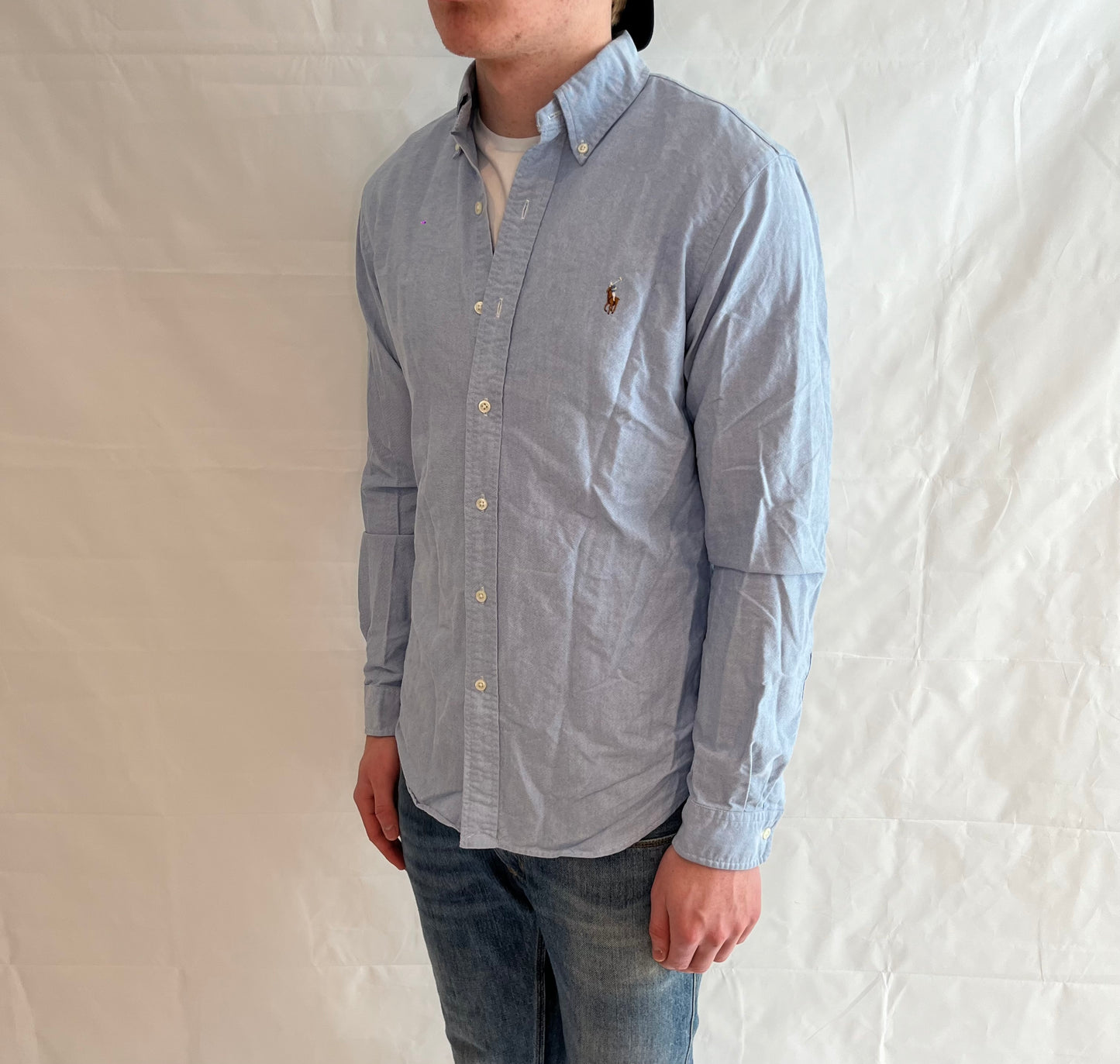 Polo Ralph Lauren Slim Fit Shirt Light Blue Men's