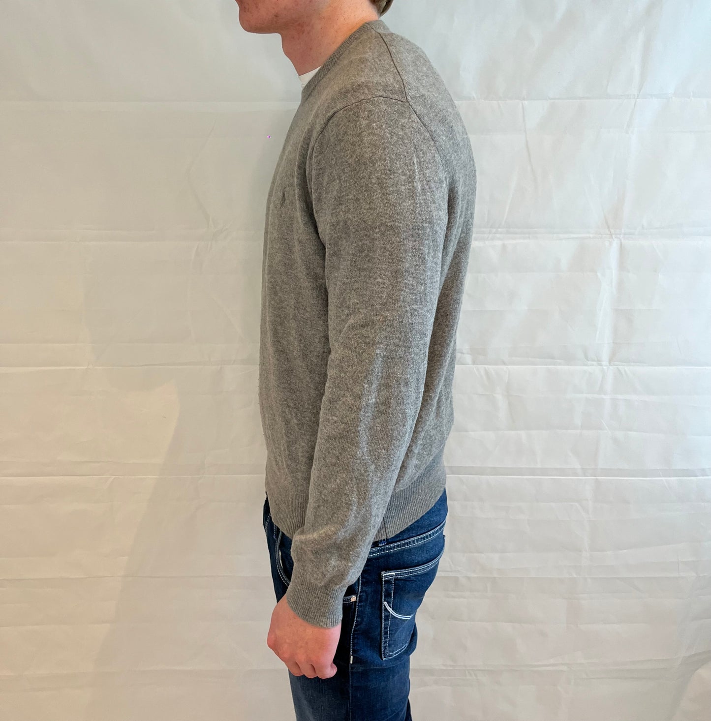 Polo Ralph Lauren Merino Sweater Grey Men's
