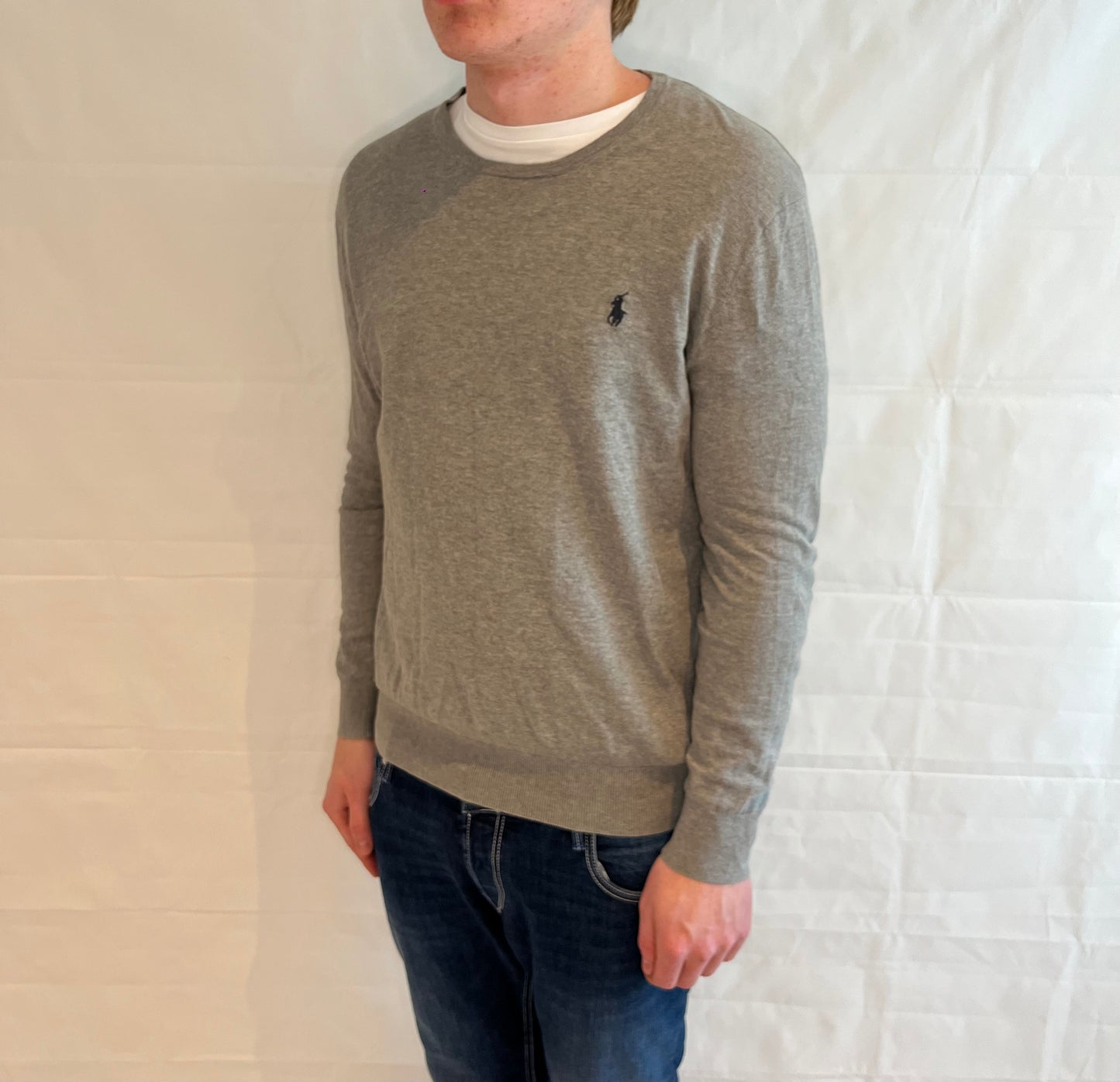 Polo Ralph Lauren Slim Fit Sweater Grey Men's