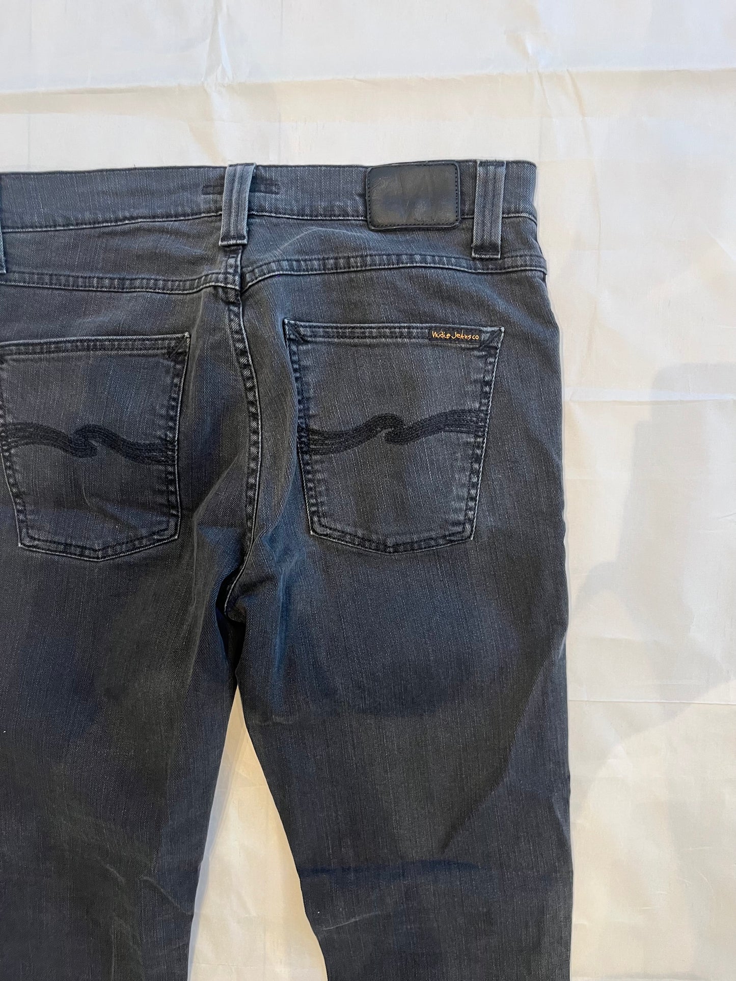 Nudie Lean Dean Jeans Black Men's