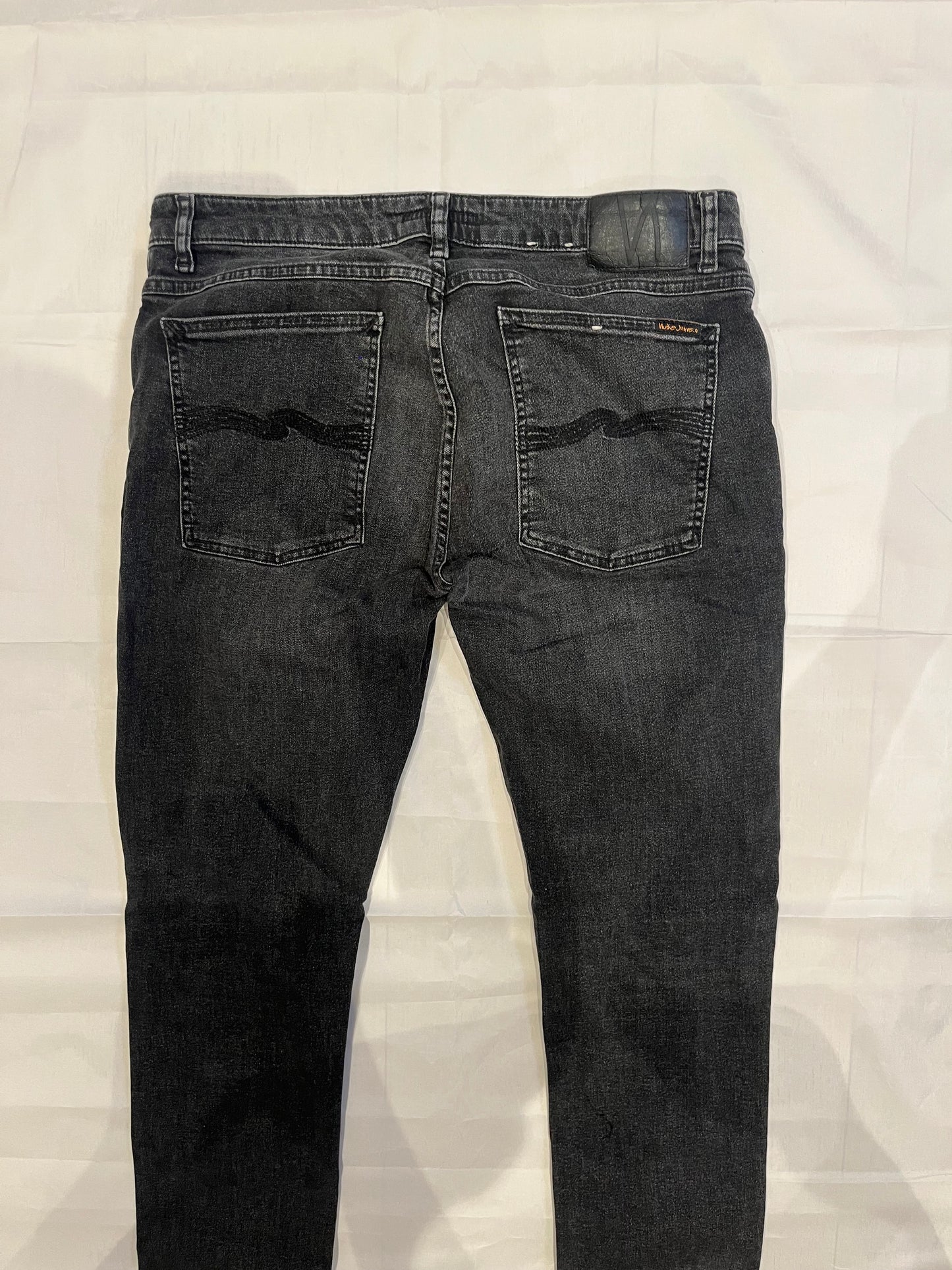 Nudie Skinny Lin Jeans Black Men's
