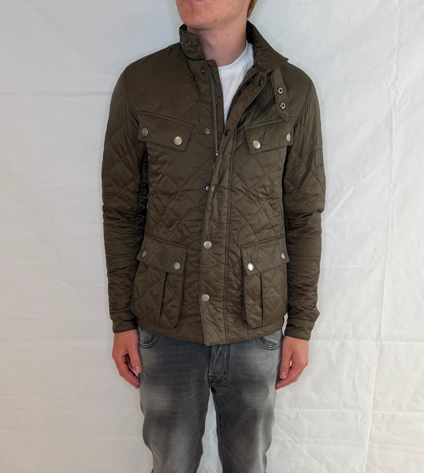 Barbour Jacket Olive Green Men's