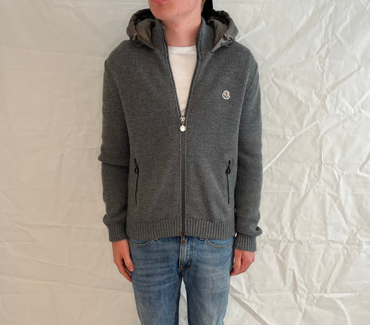 Moncler Tricot Cardigan Men's Grey