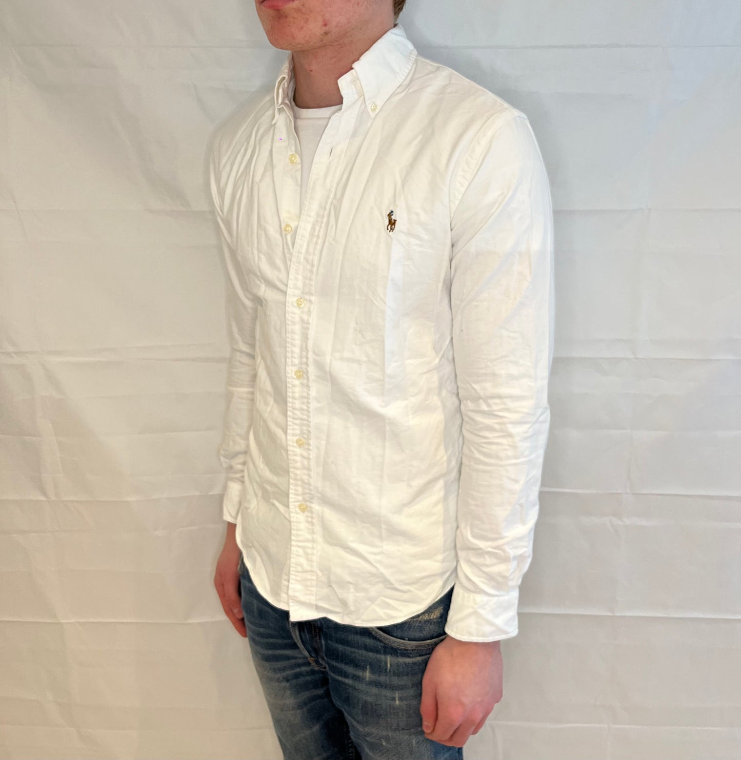 Polo Ralph Lauren Slim Fit Shirt White Men's