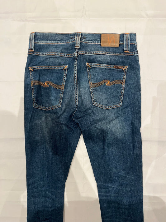 Nudie Lean Dean Jeans Blue Men's