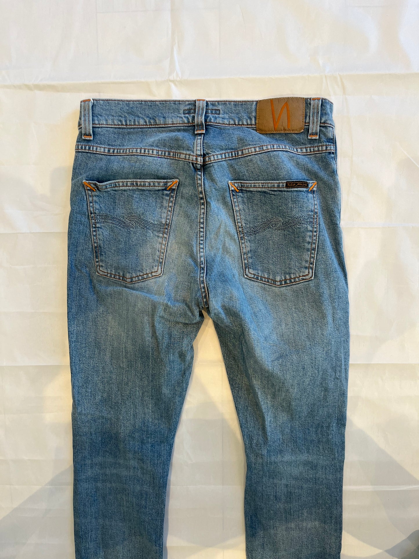 Nudie Lean Dean Jeans Light Blue Men's