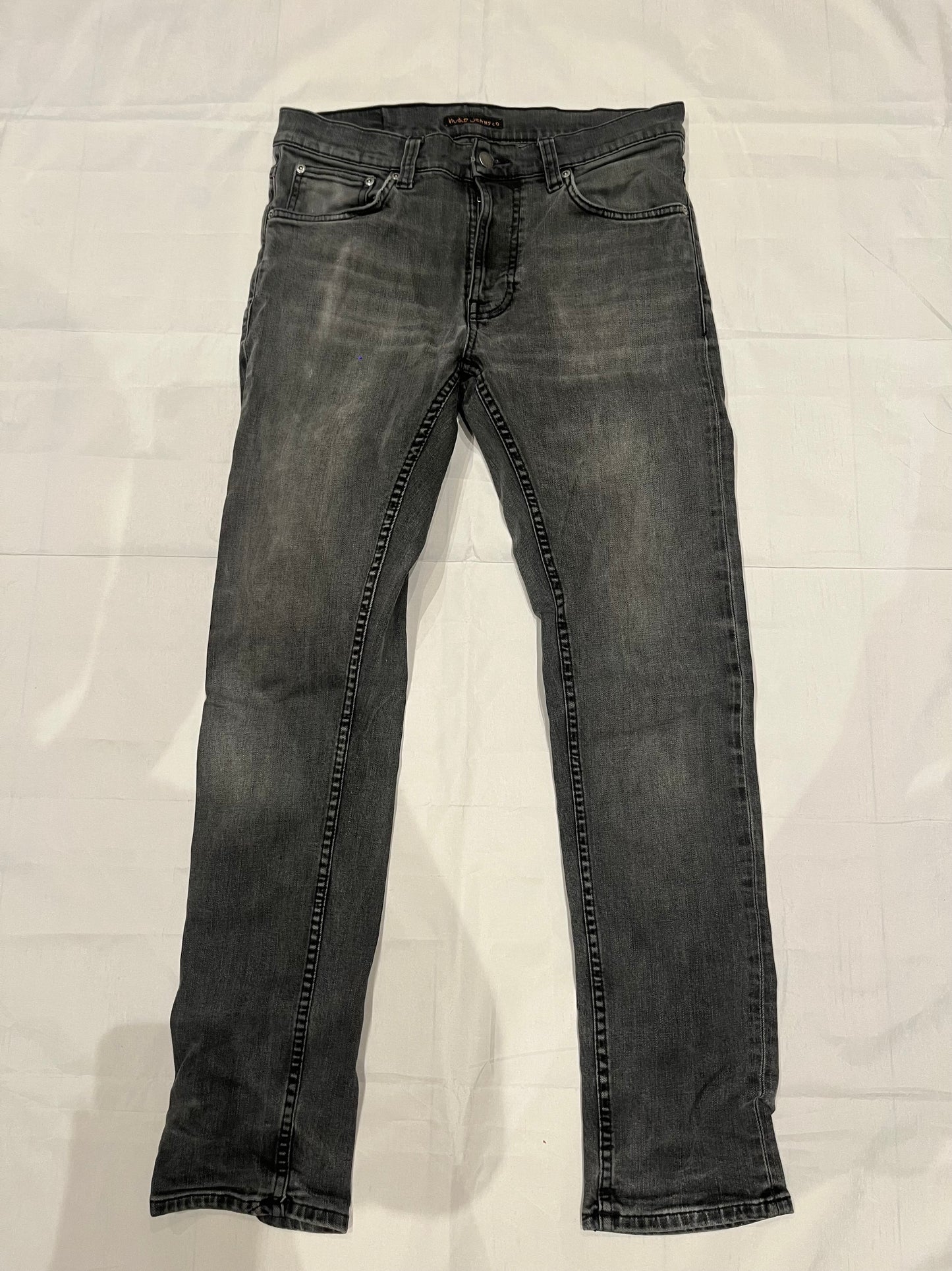Nudie Lean Dean Jeans Grey Men's