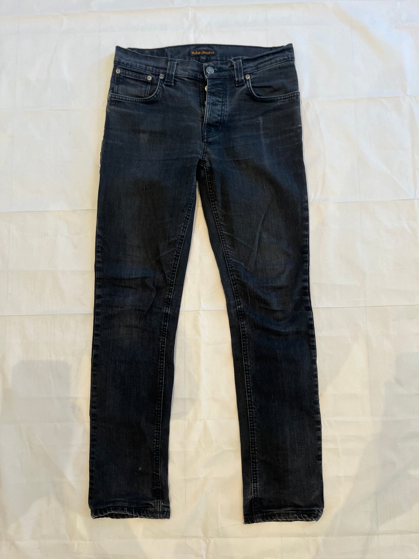 Nudie Grim Tim Jeans Black Men's