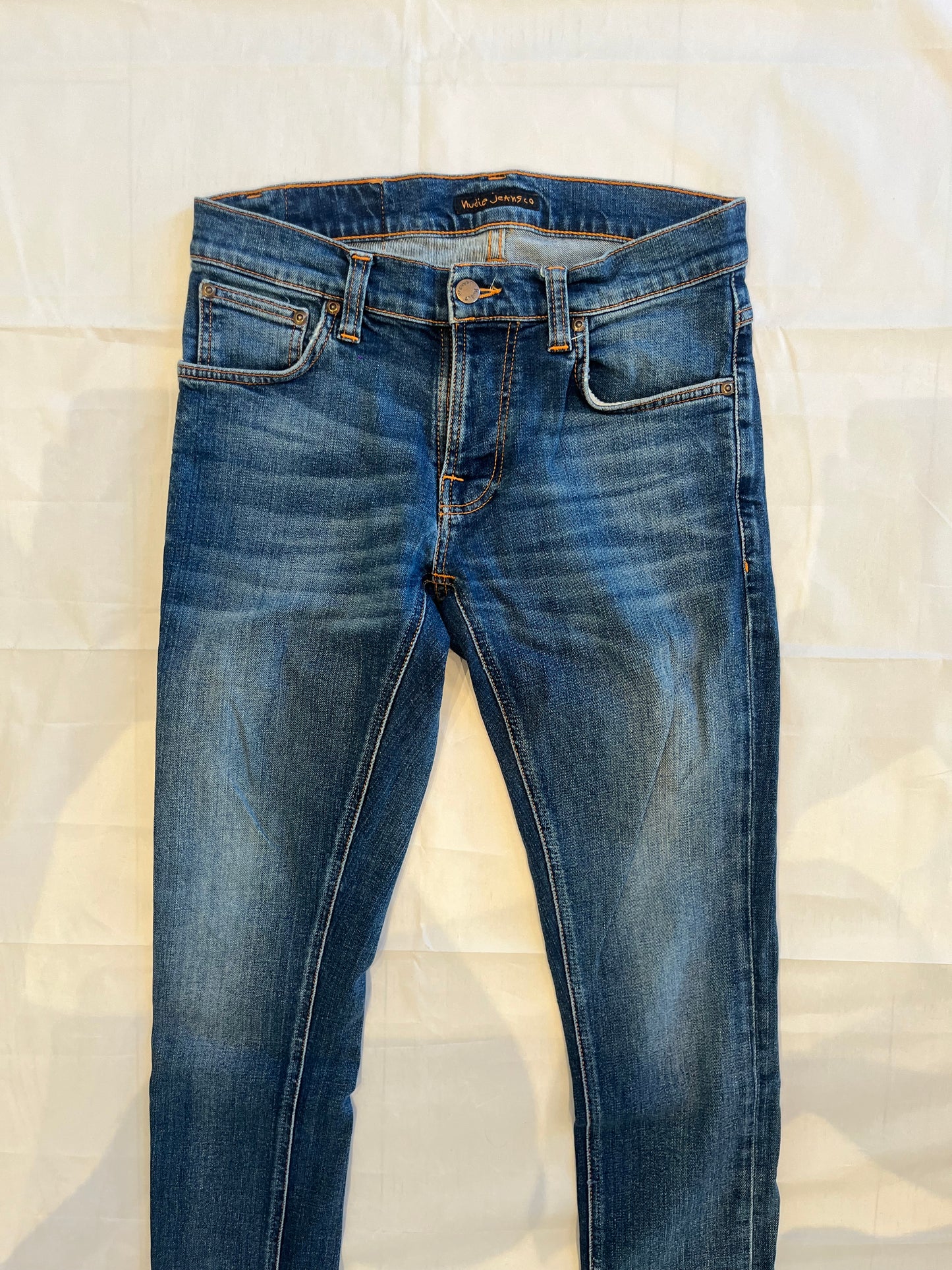 Nudie Tight Terry Jeans Blue Men's