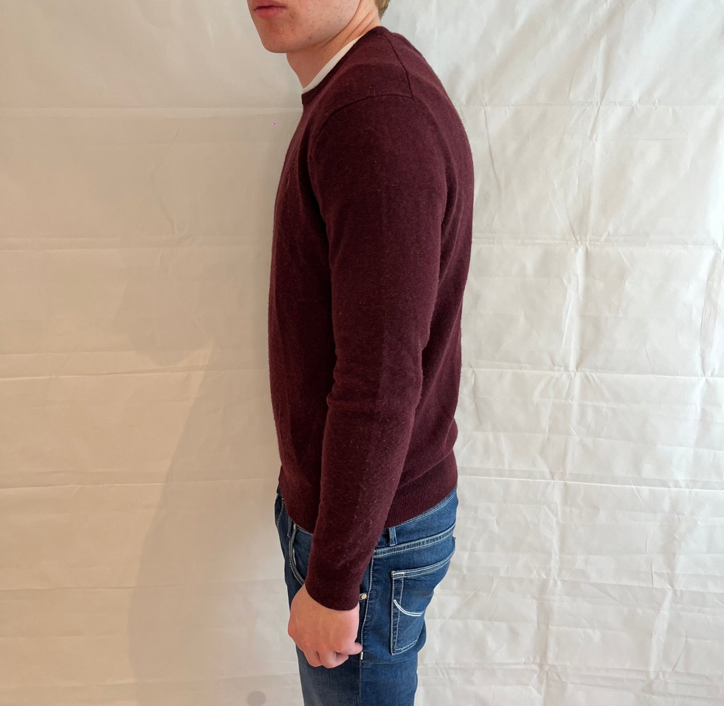 Polo Ralph Lauren Merino Sweater Wine Red Men's