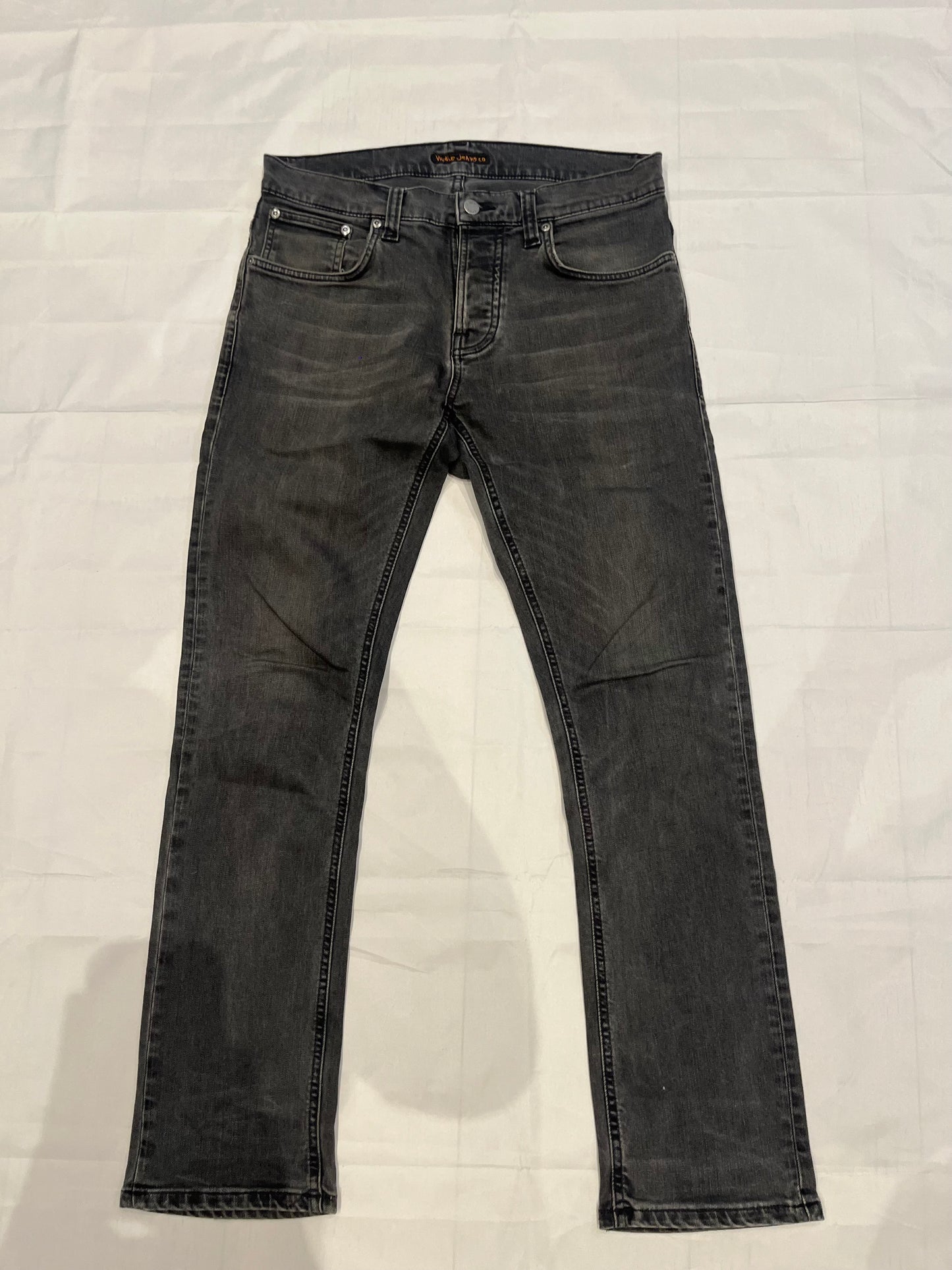 Nudie Grim Tim Jeans Grey Men's
