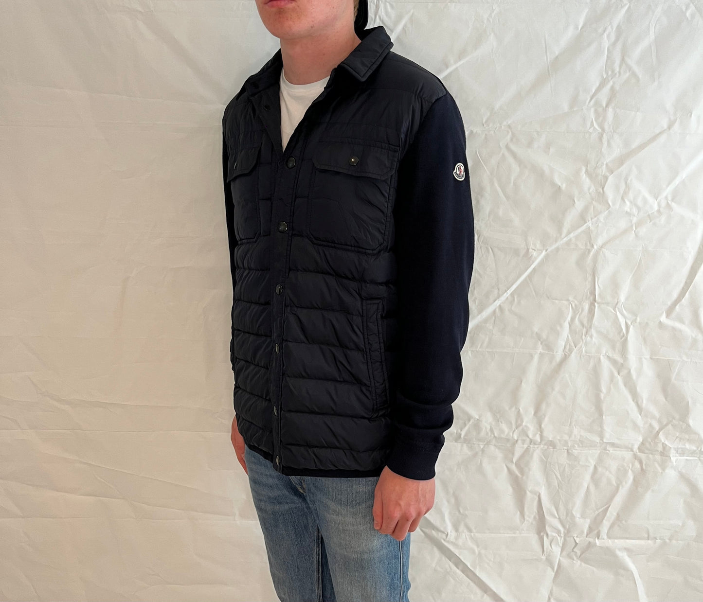 Moncler Cardigan Men's Blue