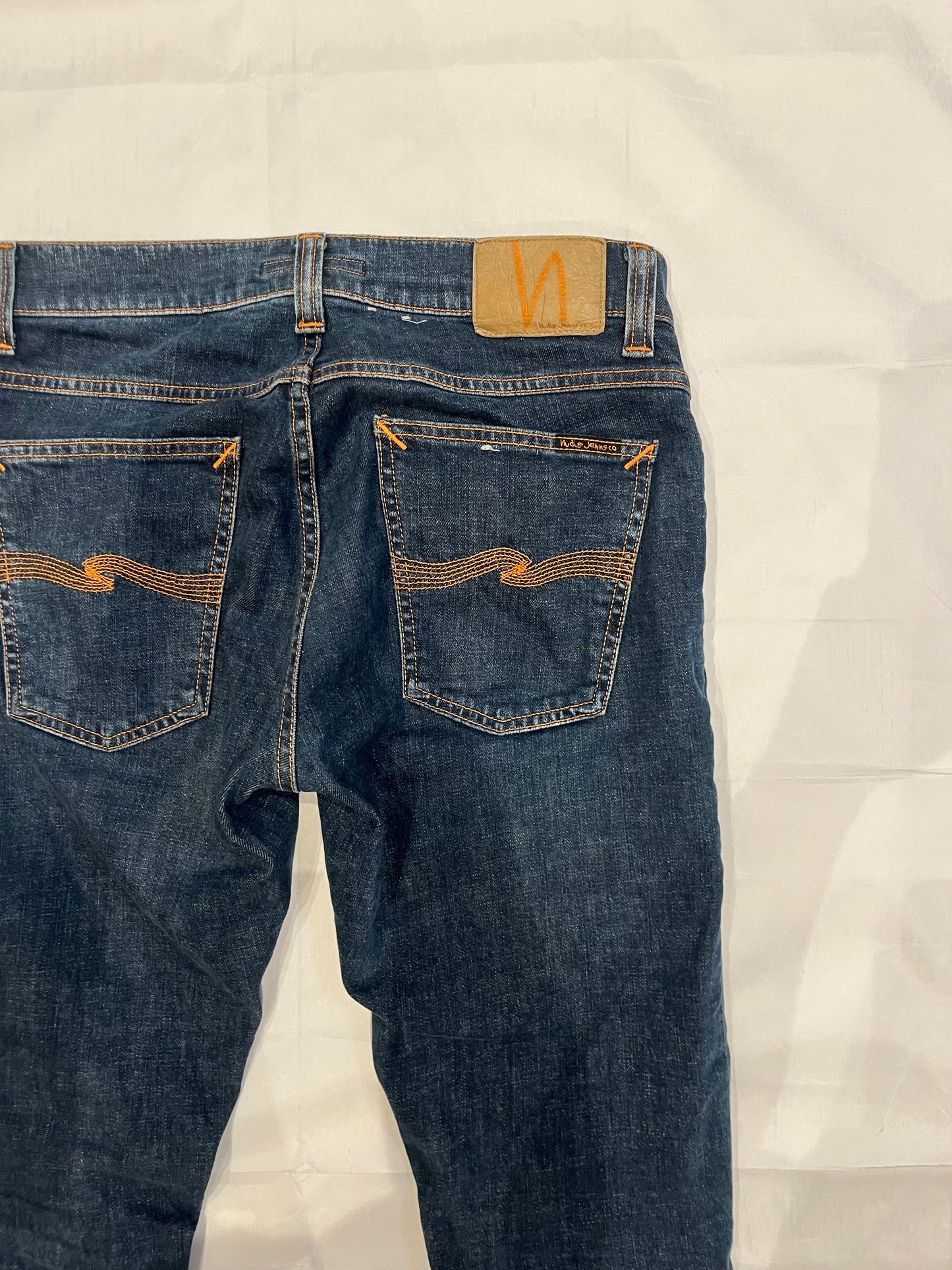 Nudie Tight Terry Jeans Blue Men's