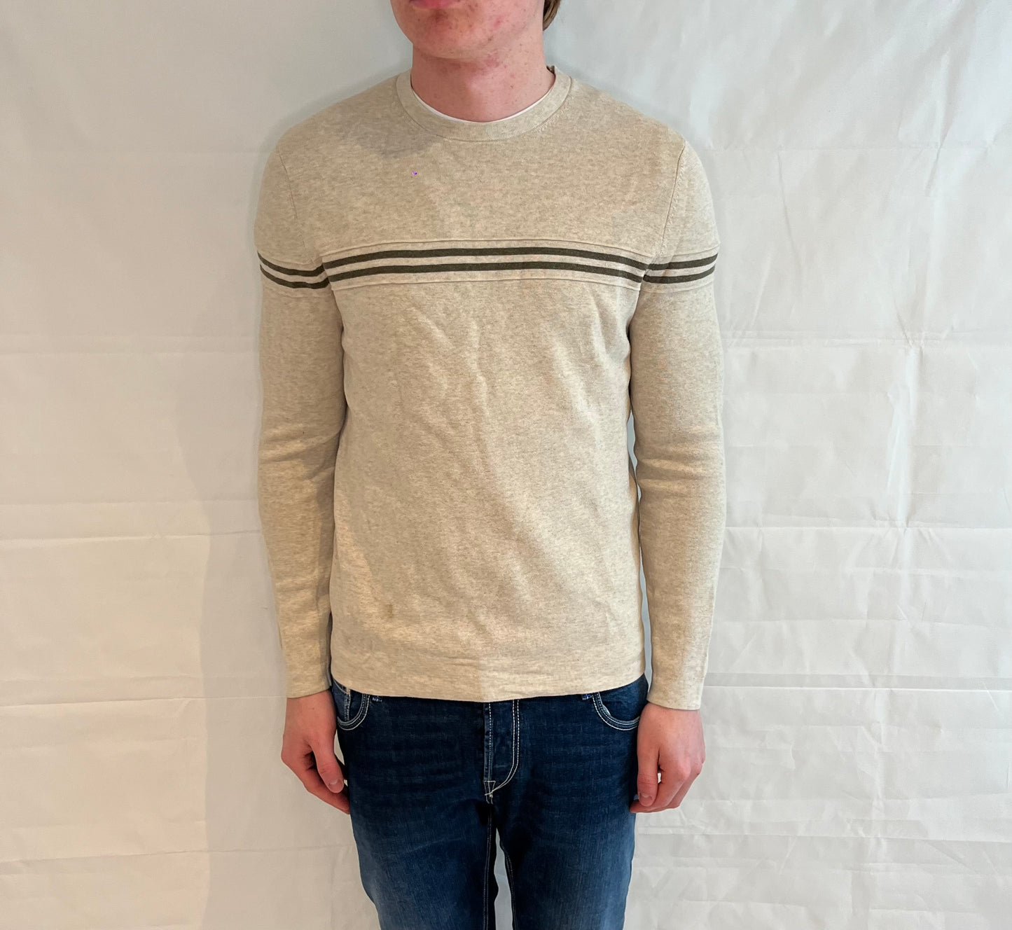 Massimo Dutti Sweater Beige Men's