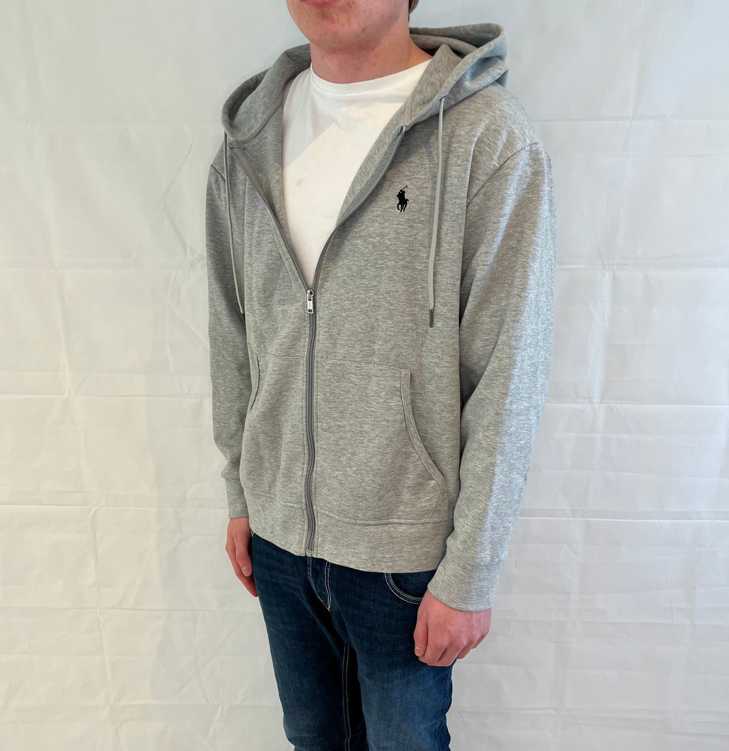 Polo Ralph Lauren Zip Hoodie Grey Men's