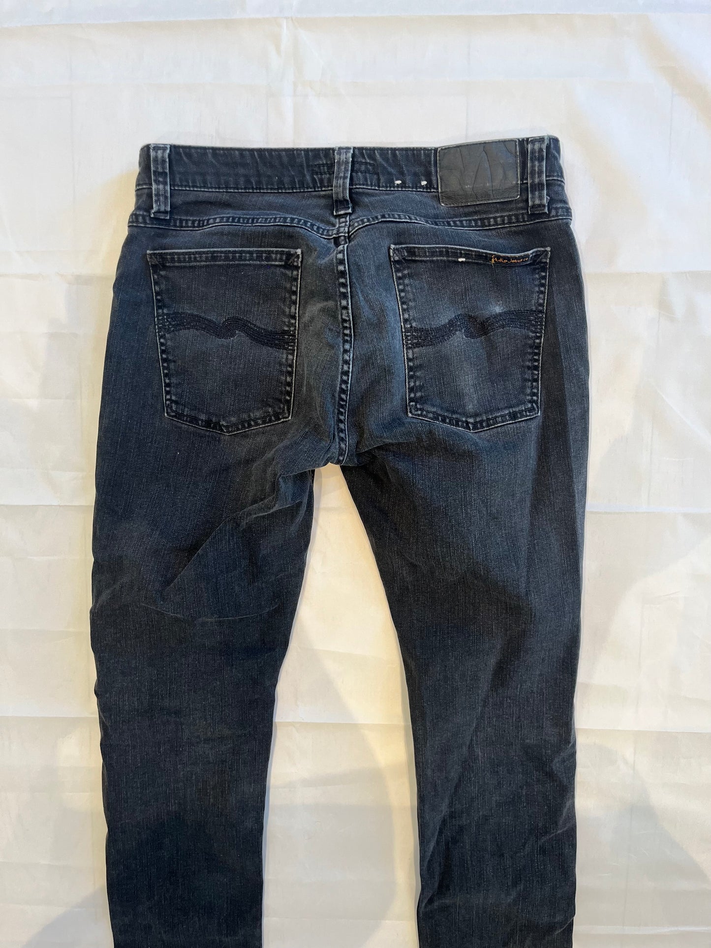 Nudie Skinny Lin Jeans Black Men's