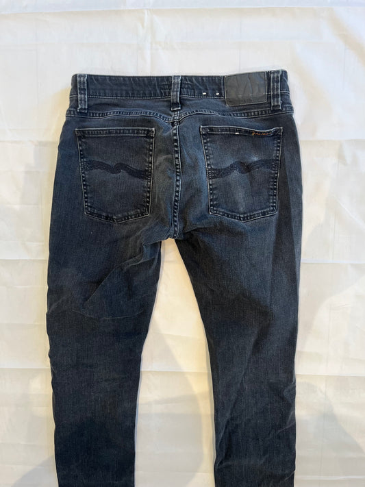 Nudie Skinny Lin Jeans Black Men's