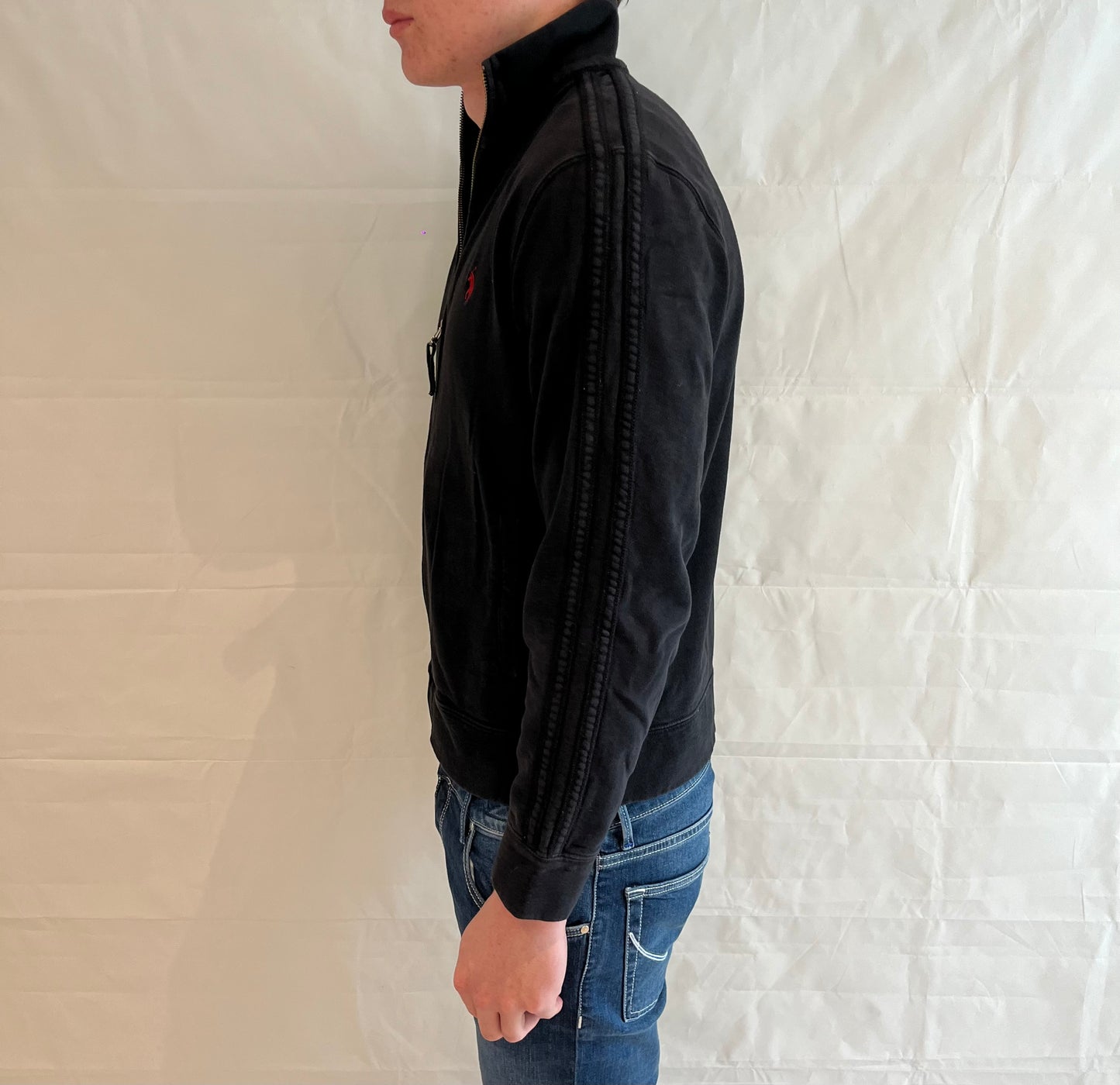 Polo Ralph Lauren Full Zip Cardigan Black Men's