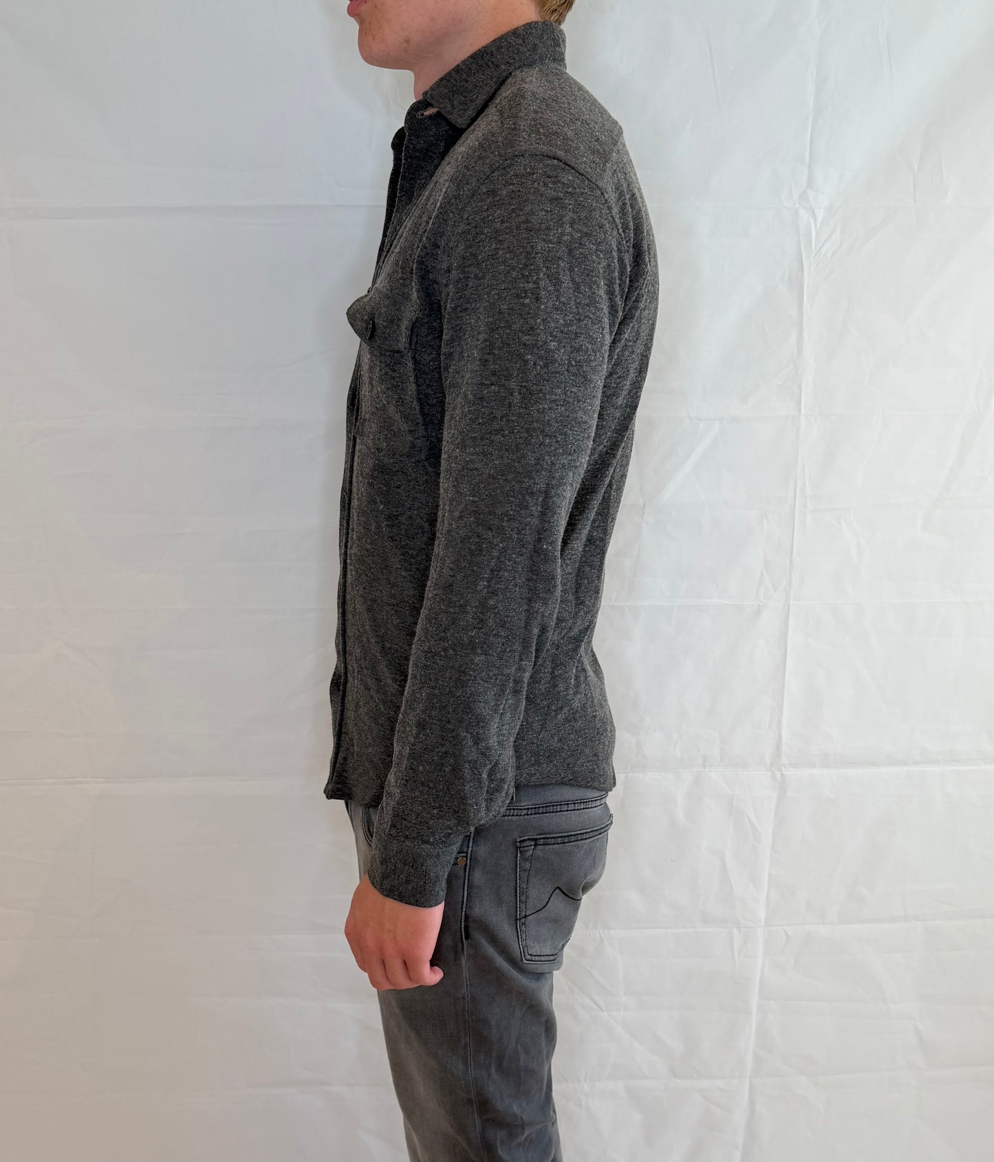 Boggi Milano Overshirt Grey Men's