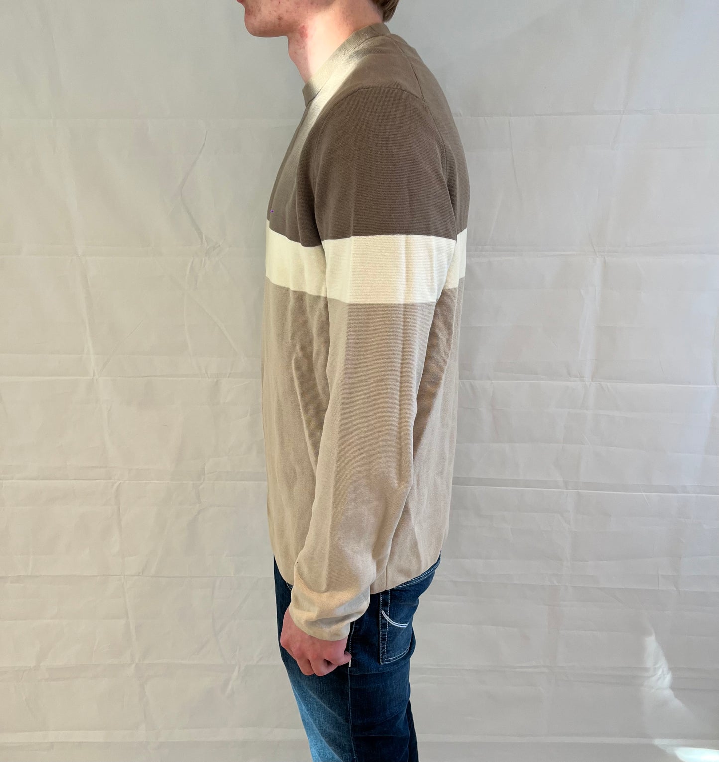 Massimo Dutti Sweater Beige Men's