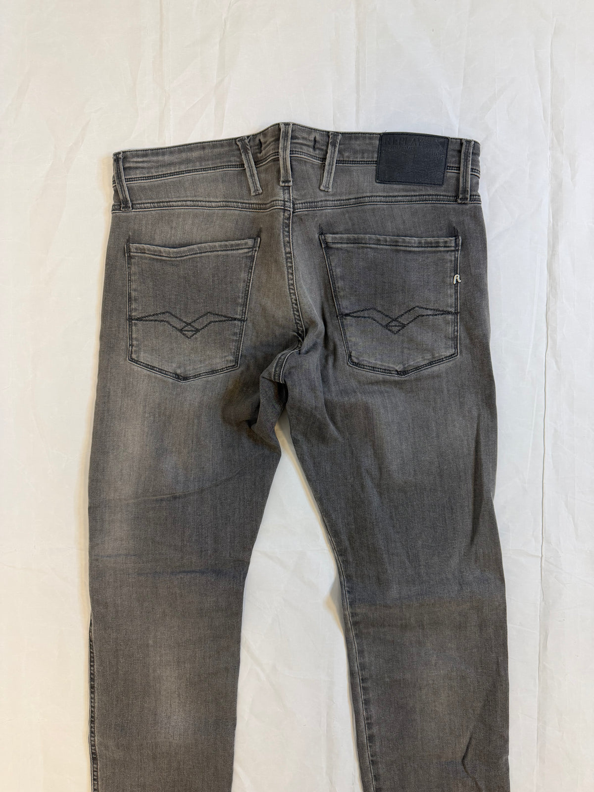 Replay Anbass Jeans Grey Men's