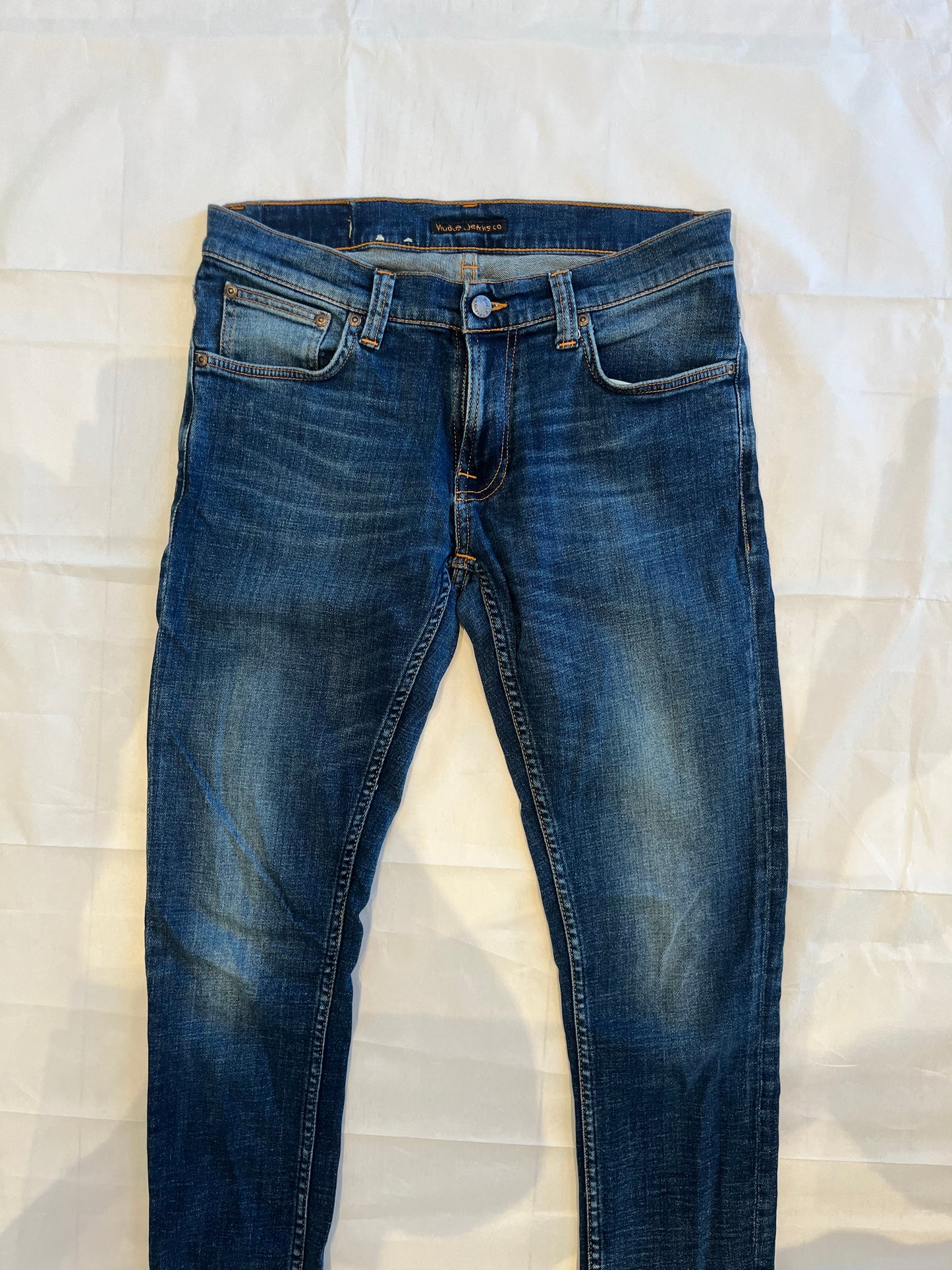 Nudie Tight Terry Jeans Blue Men's