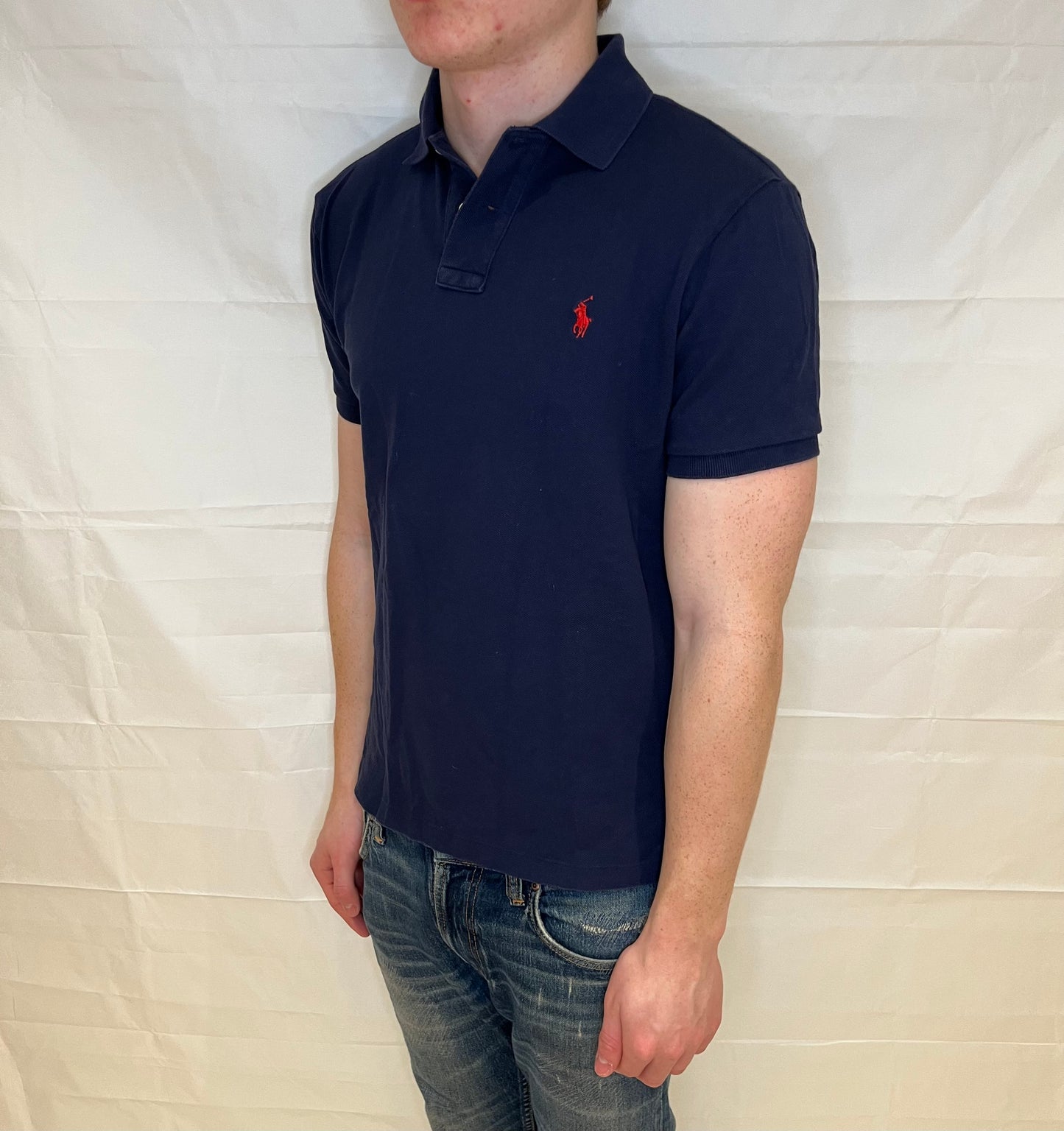 Polo Ralph Lauren Custom Fit Polo Blue Men's