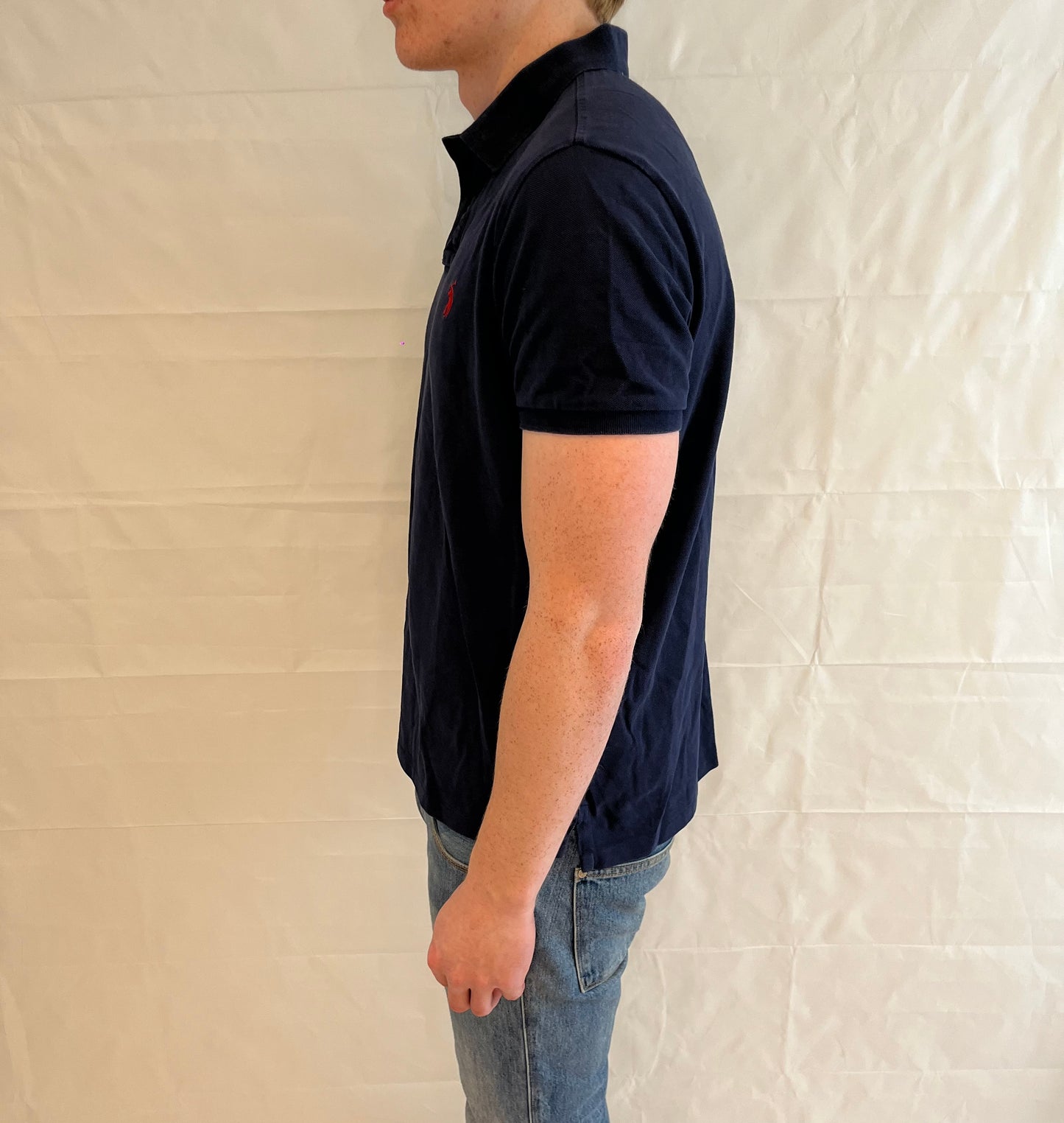 Polo Ralph Lauren Custom Slim Fit Polo Blue Men's