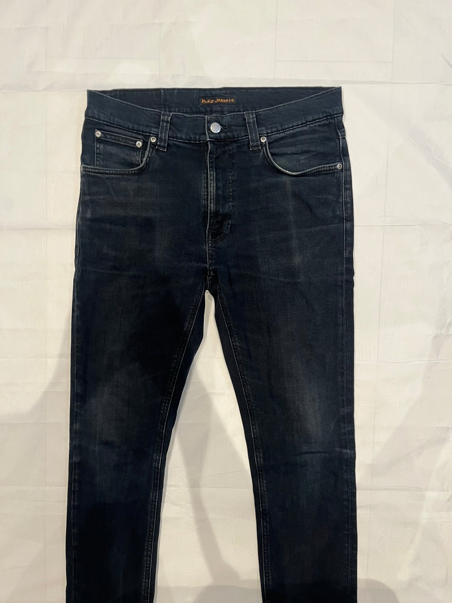 Nudie Lean Dean Jeans Black Men's