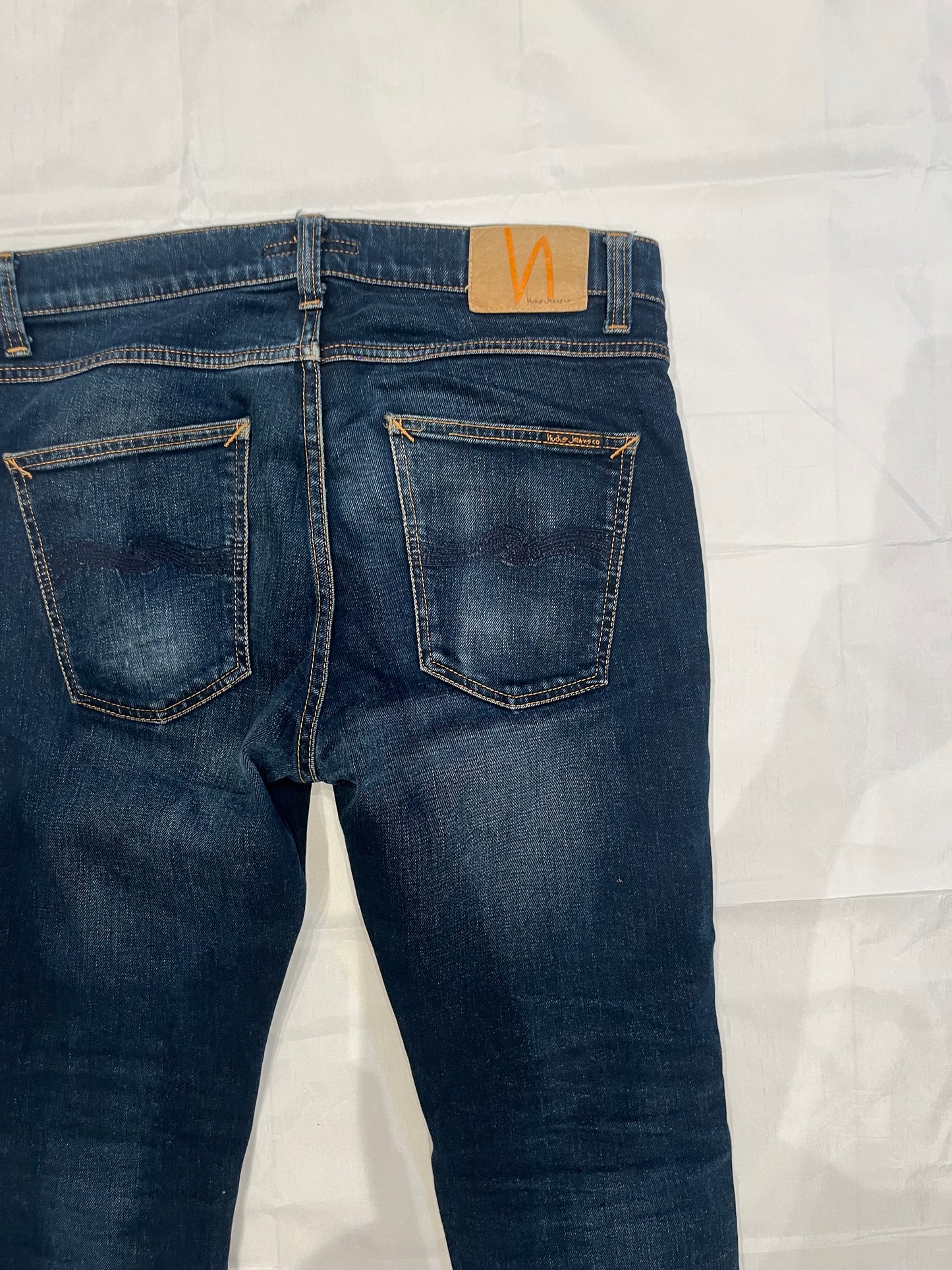 Nudie Lean Dean Jeans Blue Men's