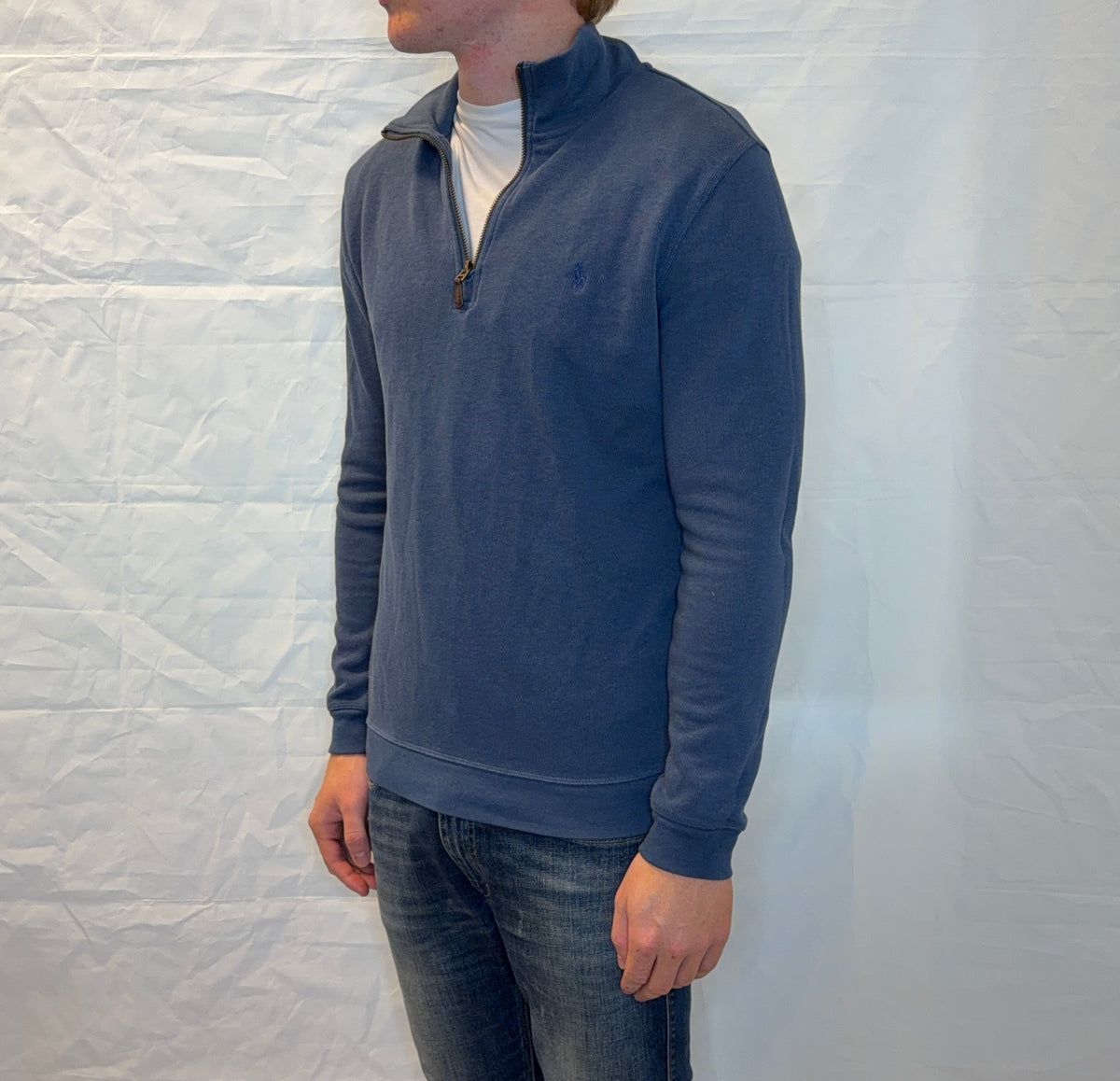 Ralph Lauren Half Zip Blue Men's