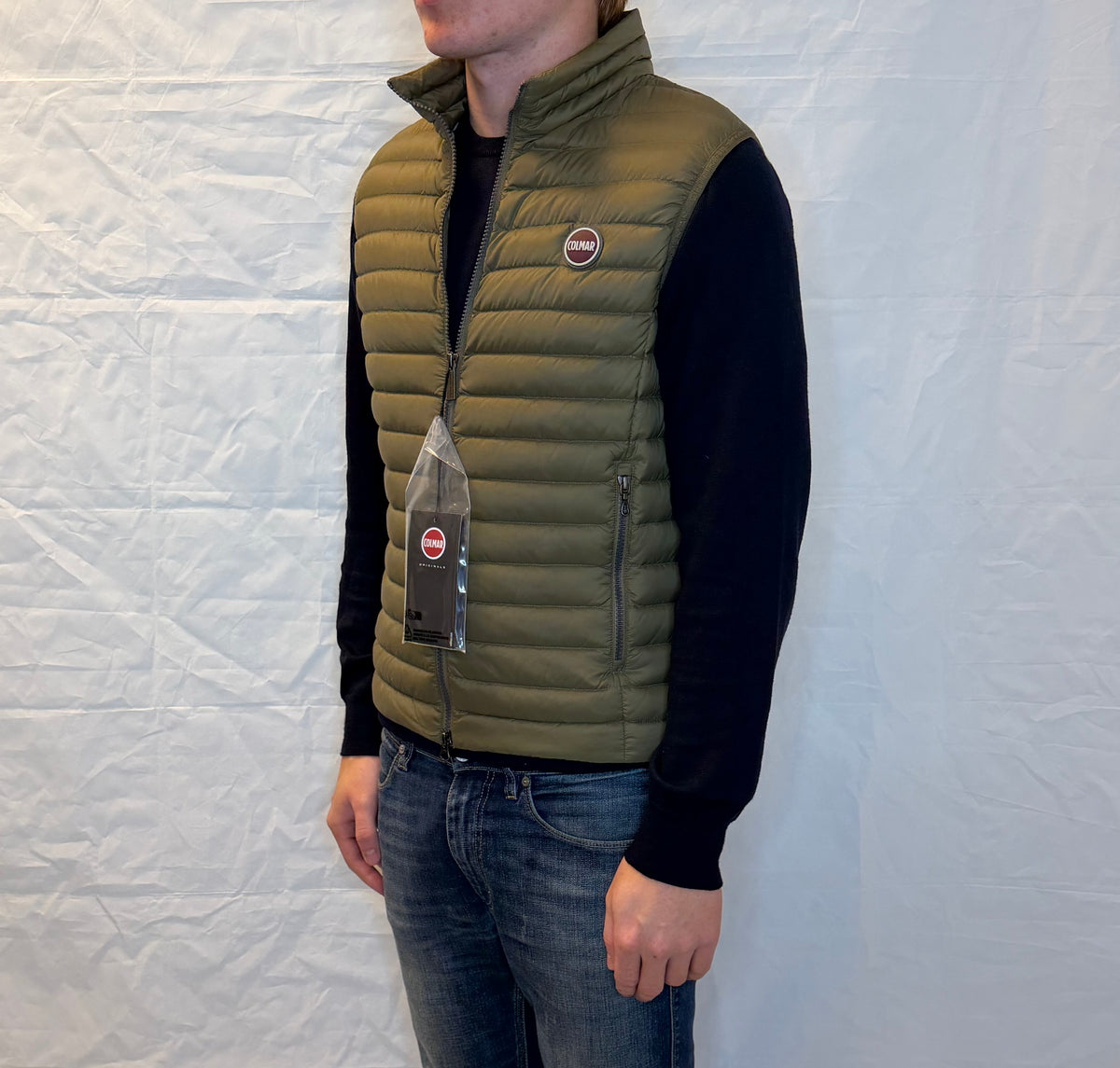 Colmar Vest Olive Green Men's