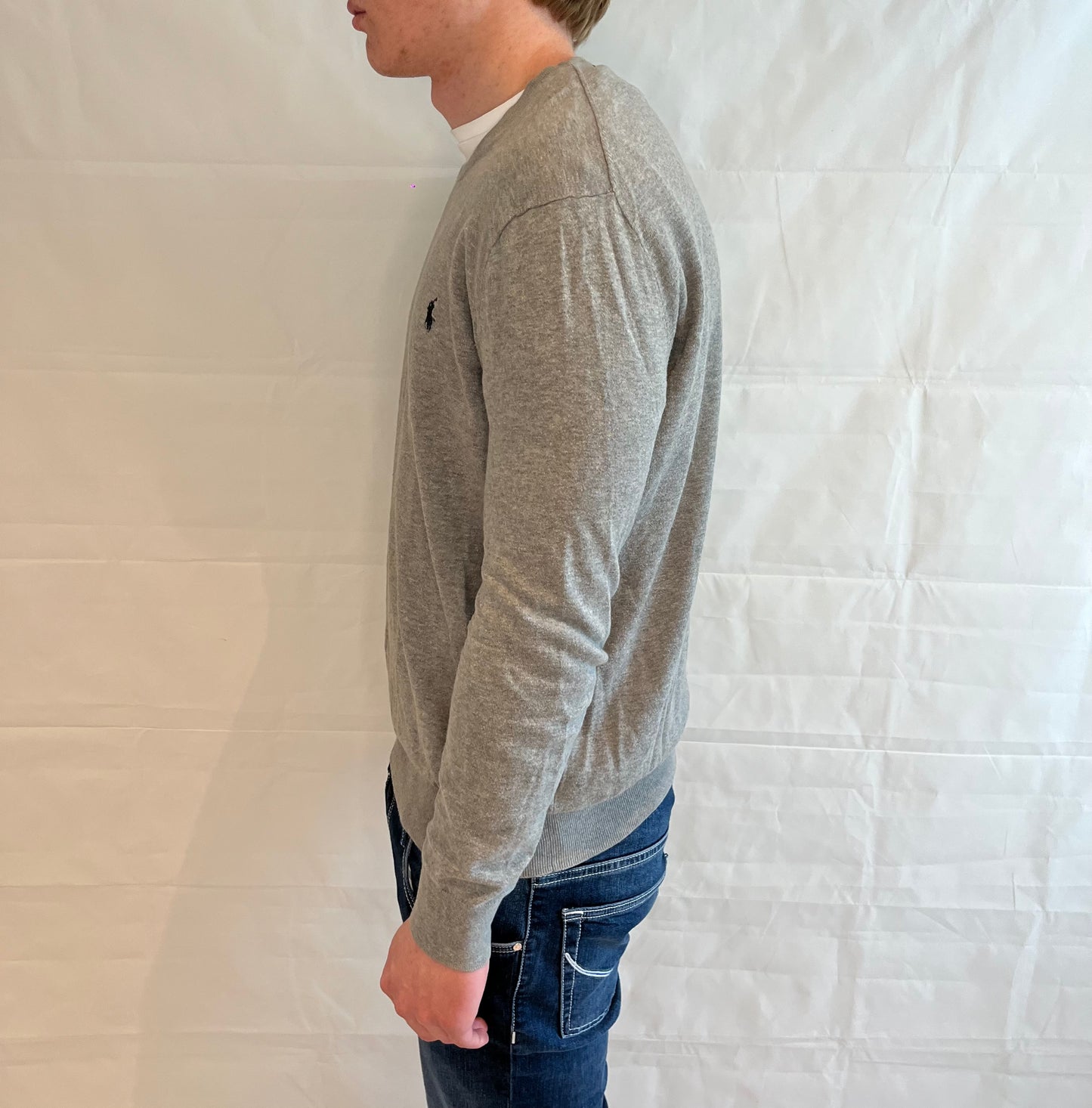 Polo Ralph Lauren Slim Fit Sweater Grey Men's