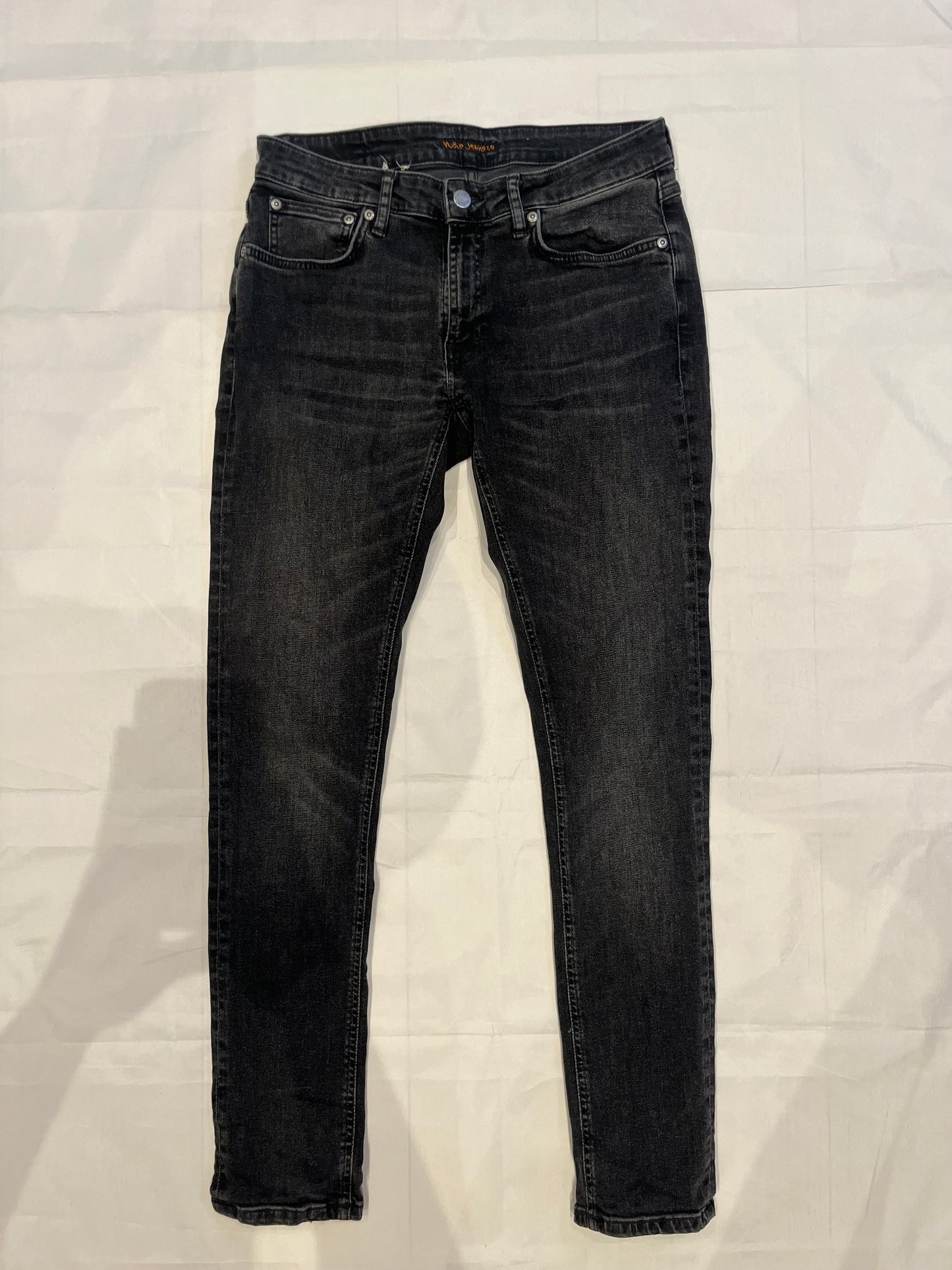 Nudie Skinny Lin Jeans Black Men's